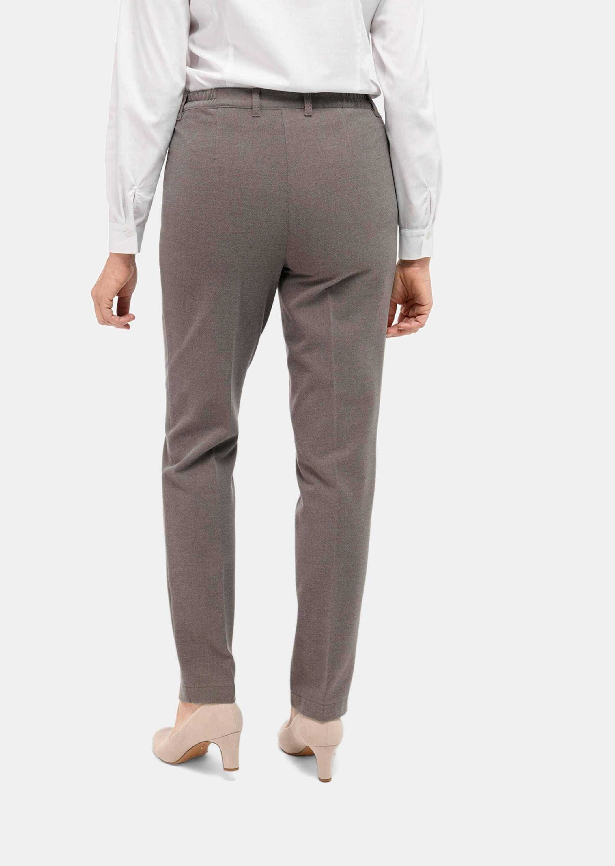 GOLDNER 2-in-1-Hose »Kurzgröße Angenehm weiche Flanell-Hose ANNA«