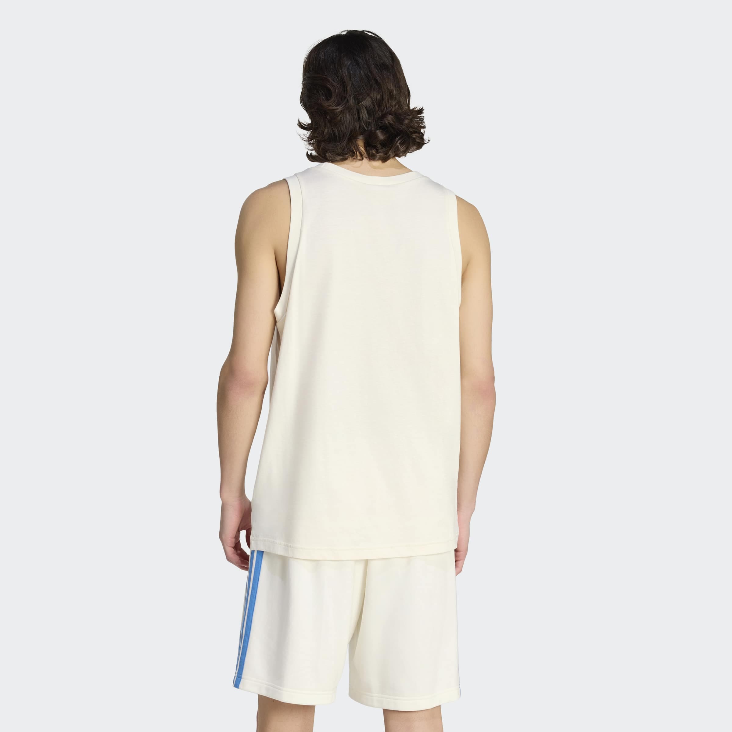 adidas Sportswear Tanktop »M SL TANK« ohne Verschluss, aus Baumwolle, mit Rundhalsausschnitt