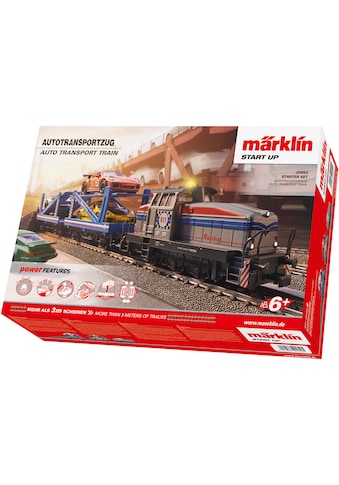 Spielzeugeisenbahn-Set »Märlin Start up - Startpackung Autotransportzug - 29952«