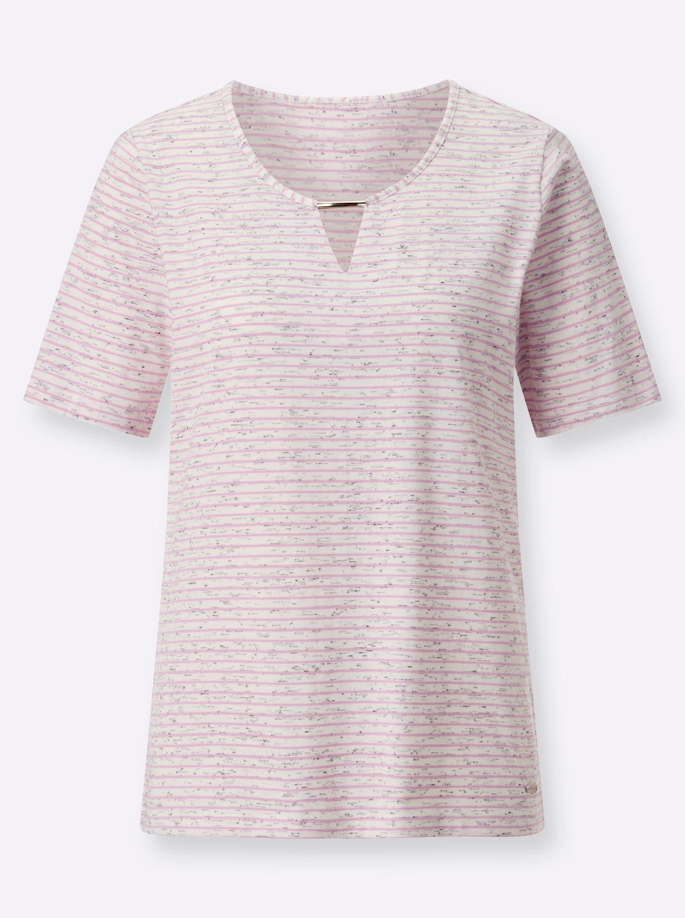 Casual Looks Kurzarmshirt »Ringelshirt«, (1 tlg.)