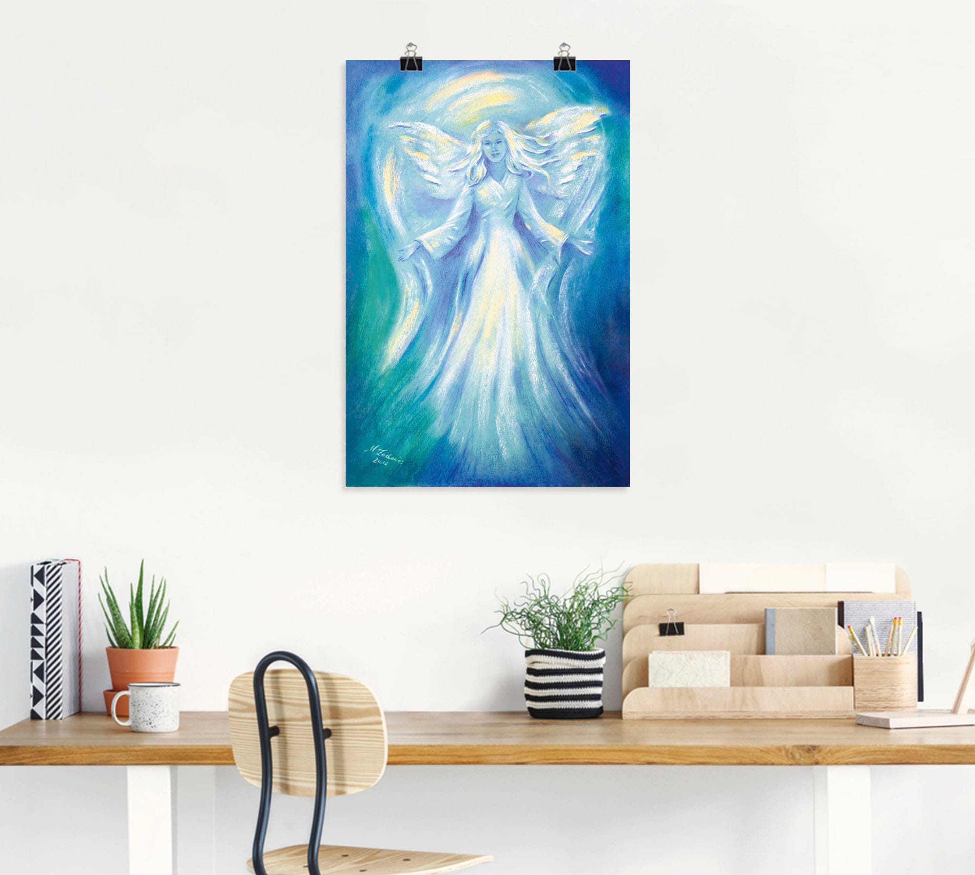 Artland Wandbild »Engel der Liebe«, Religion, (1 St.), als Leinwandbild, Poster, Wandaufkleber in verschied. Größen