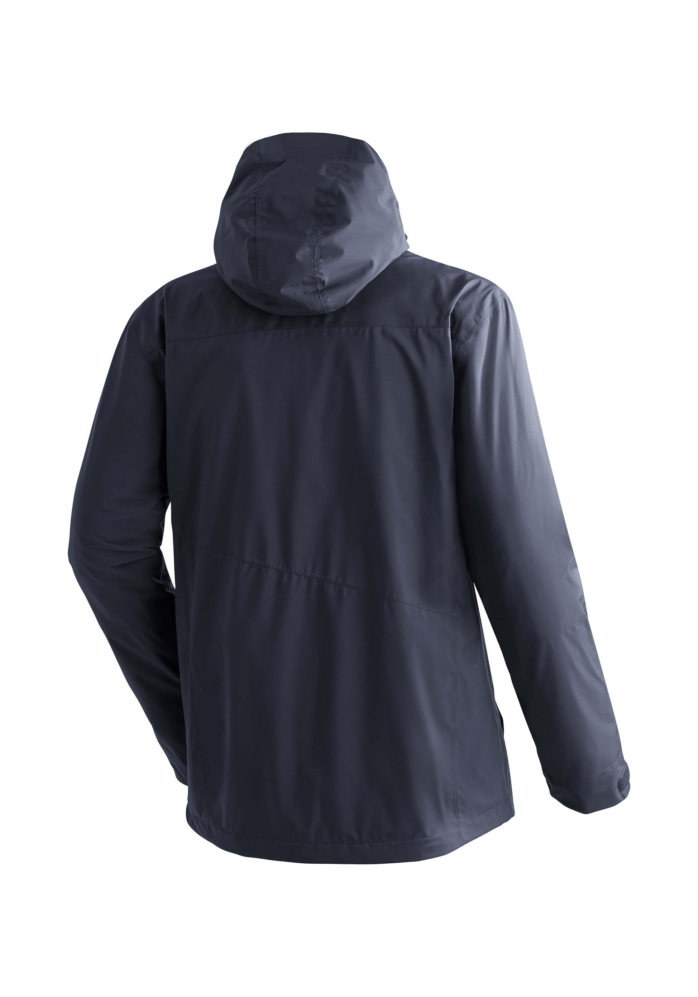 Maier Sports Funktionsjacke »Metor 3in1 M«, Herren 3-in-1 Jacke, Regenjacke wind/wasserdicht, Taschen und Kapuze