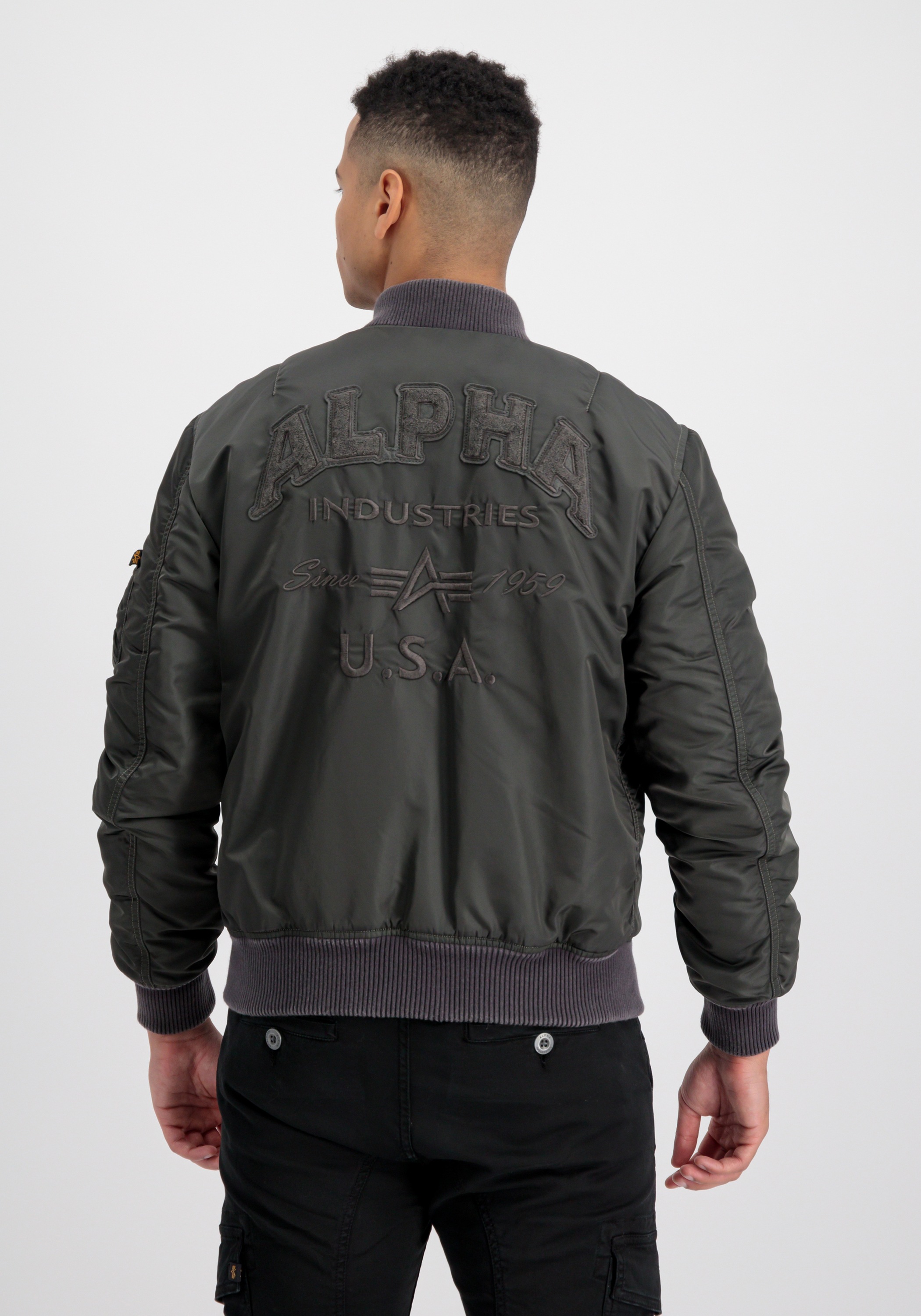 Alpha Industries Bomberjacke »Alpha Industries Men - Bomber Jackets MA-1 VF Authentic Overdyed«