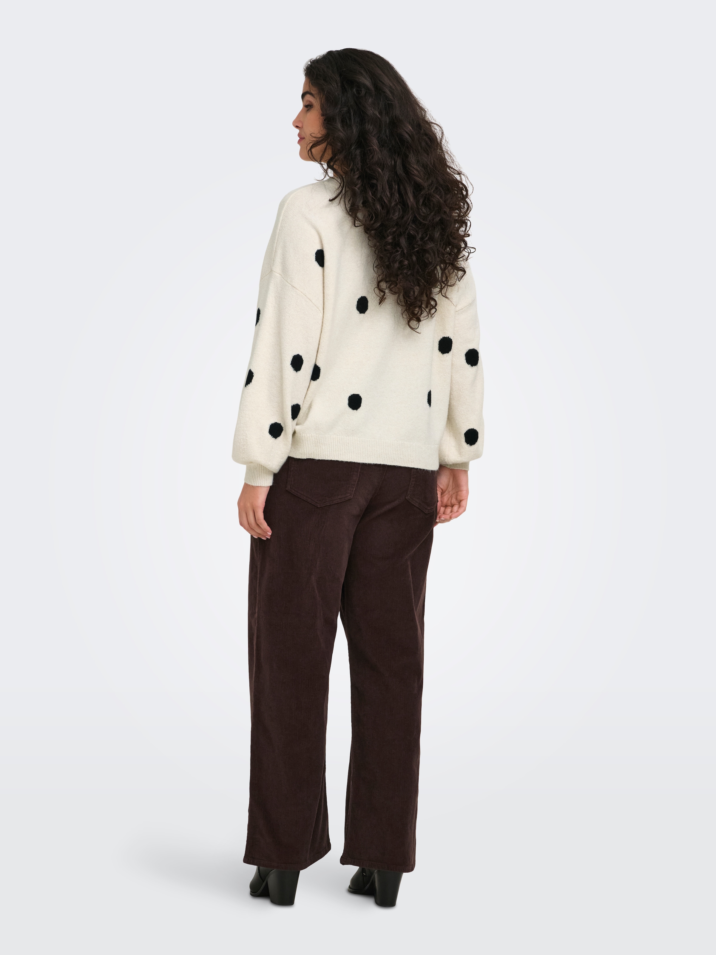 ONLY CARMAKOMA Cordhose »CARHOPE GLOBAL EX HW WIDE CORD PNT NOOS«  Baumwollmischung, High Waist