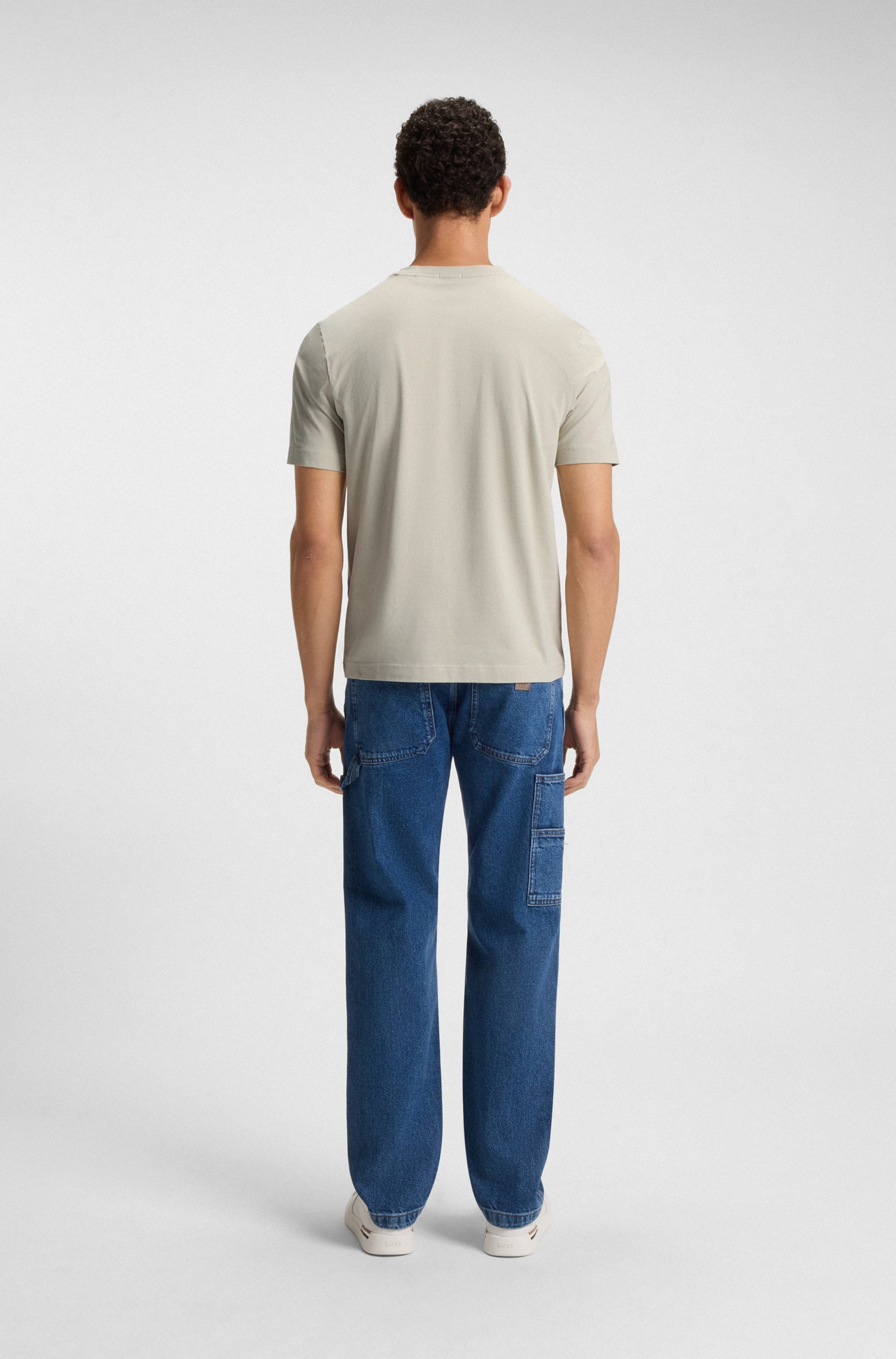 BOSS ORANGE Print-Shirt »TChup«, (1 tlg.), mit Marken-Print auf der Brust