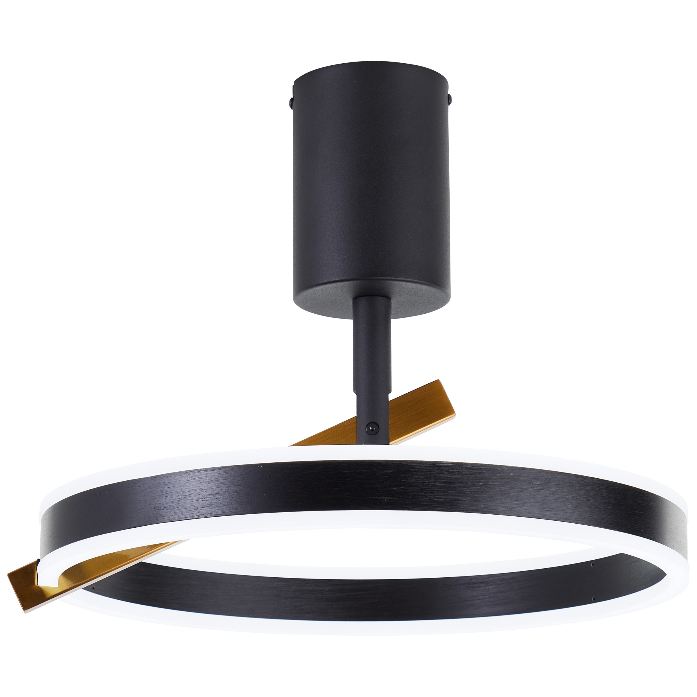 Brilliant LED Deckenleuchte »Merida«, 36 x 42 x 40 cm, 3100 lm, 3000-6500 K, dimmbar, Aluminium, schwarz