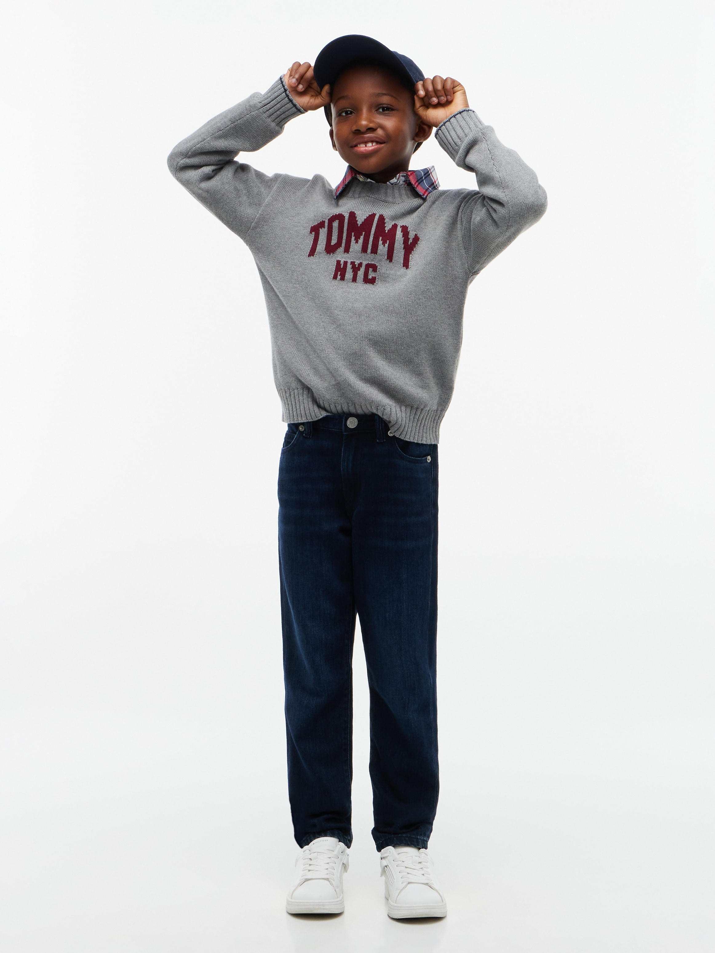 Tommy Hilfiger Straight-Jeans 5-Pocket Form, Straight-Fit, Kinder bis 16 Jahre