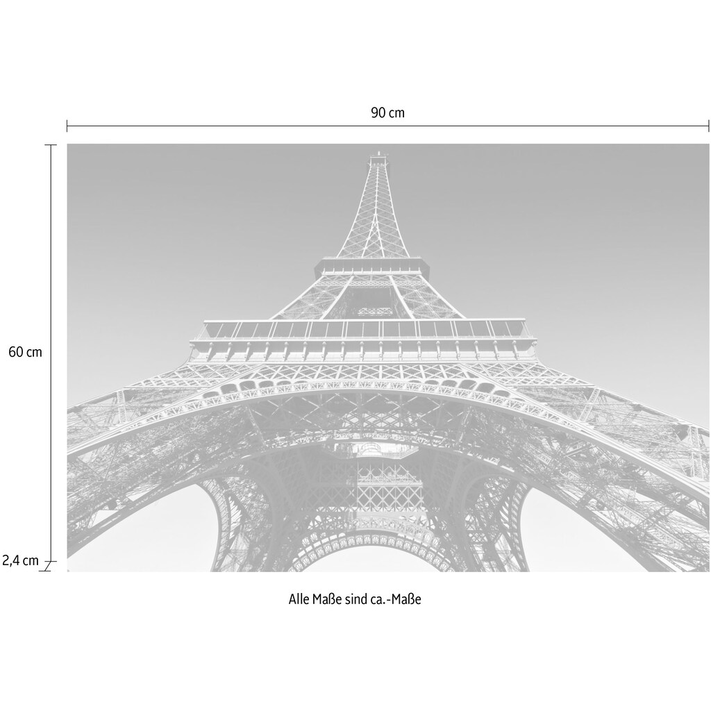 queence Acrylglasbild »Eiffelturm«