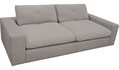 alina Big-Sofa »Sandy«, mit Steppung an den Rückenkissen; Gesamtbreite 265 cm kaufen