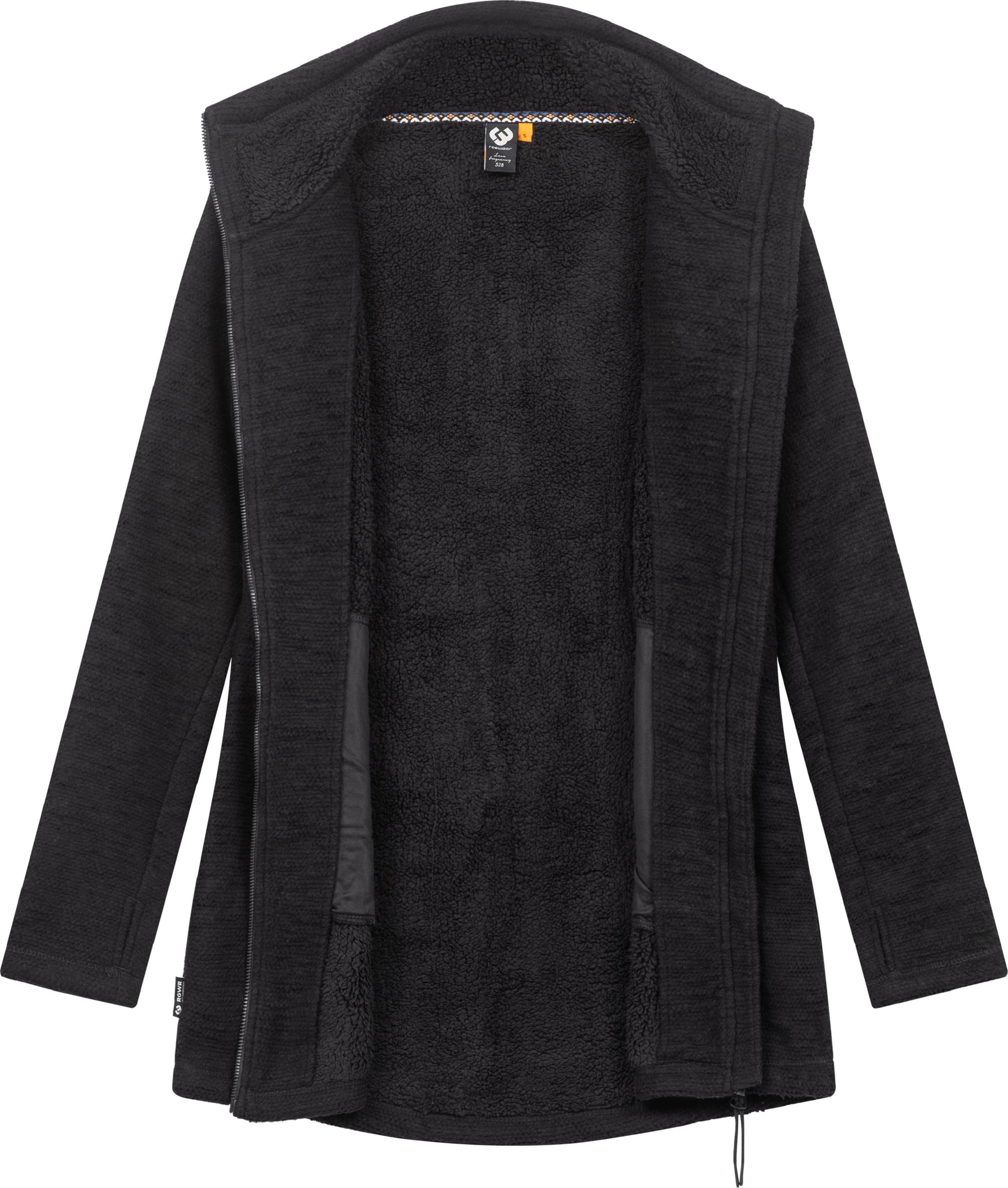 Ragwear Kapuzensweatjacke »Strickjacke Miram Melange«