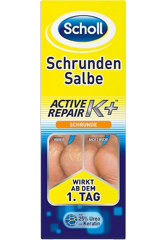 Fußcreme »Active Repair K+«, Schrunden Salbe