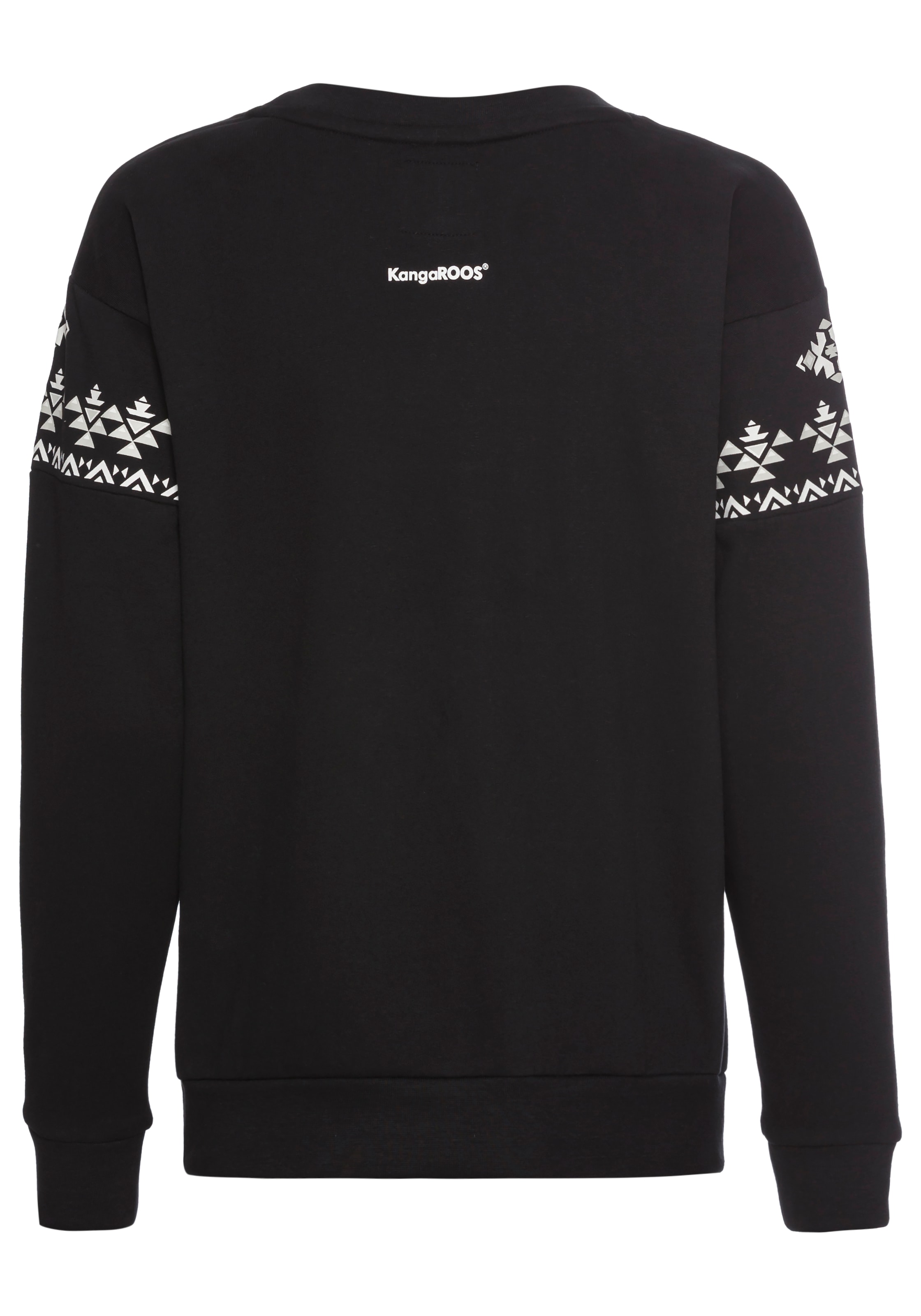 KangaROOS Sweatshirt, mit Norweger-Print