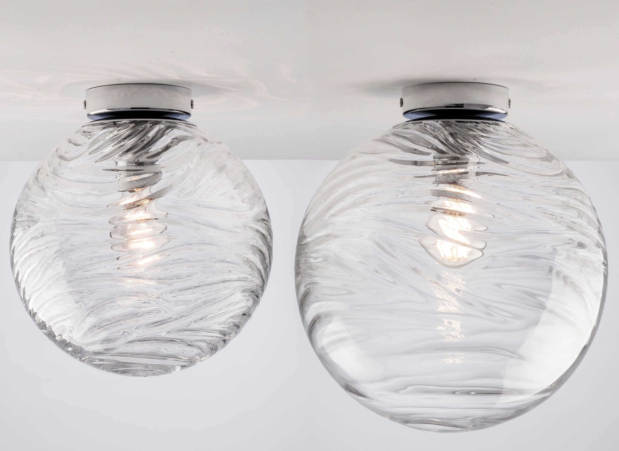 ECO-LIGHT Hängeleuchte »Nereide«, Leuchtmittel E27 | Leuchtmittel wechselbar, hochwertiges Glas