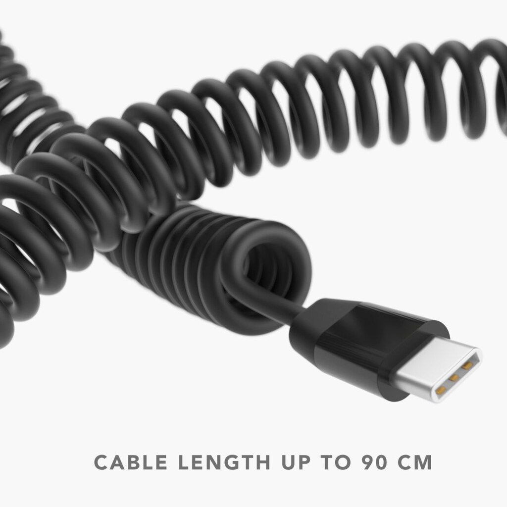 VONMÄHLEN Smartphone-Kabel »Allroundo Eco«, Micro-USB-Lightning, USB Typ A-USB-C, 90 cm
