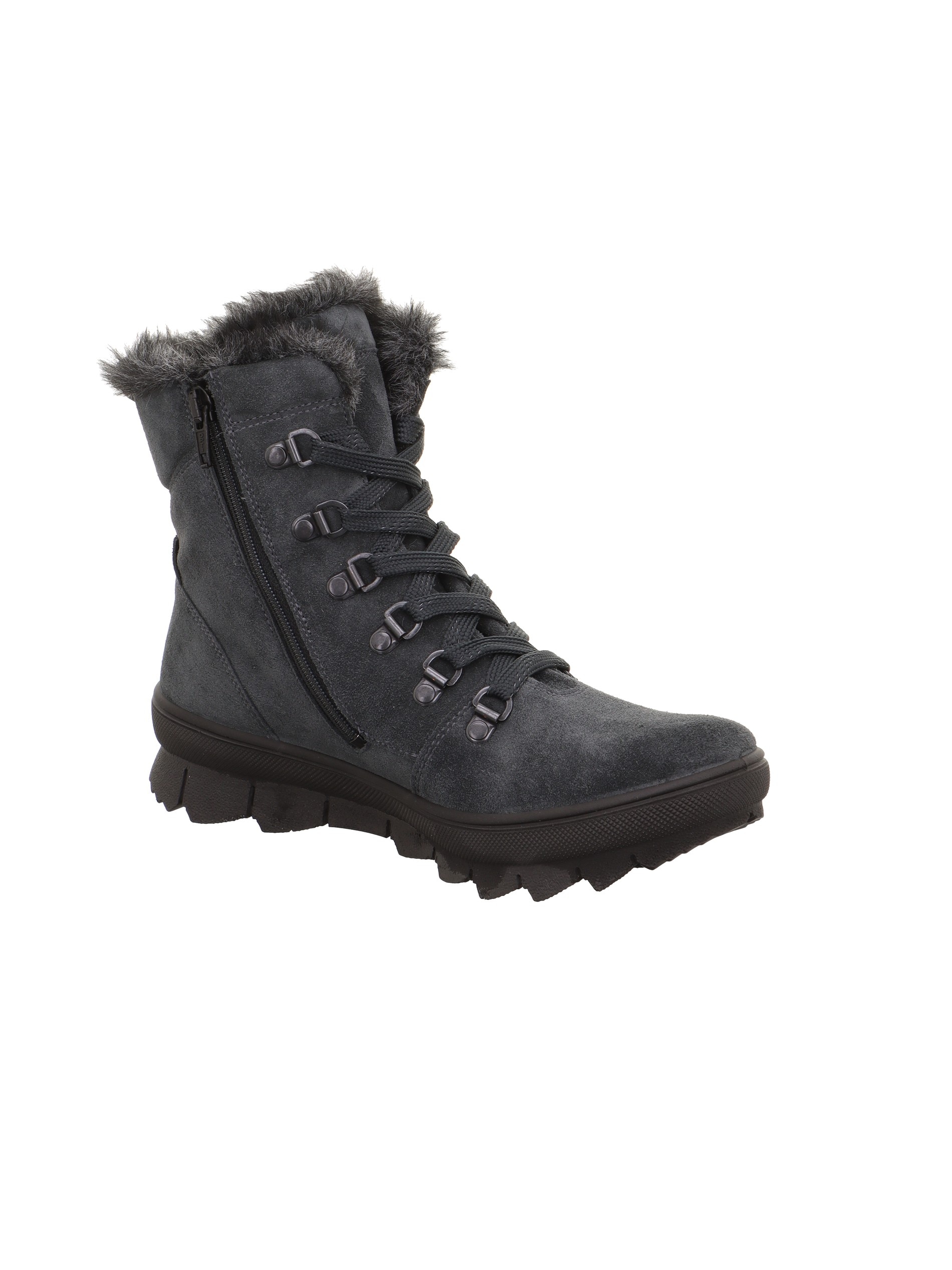 Legero Winterboots »NOVARA«  Outdoorboots, Schnürboots mit Fellimitat am Schaftrand
