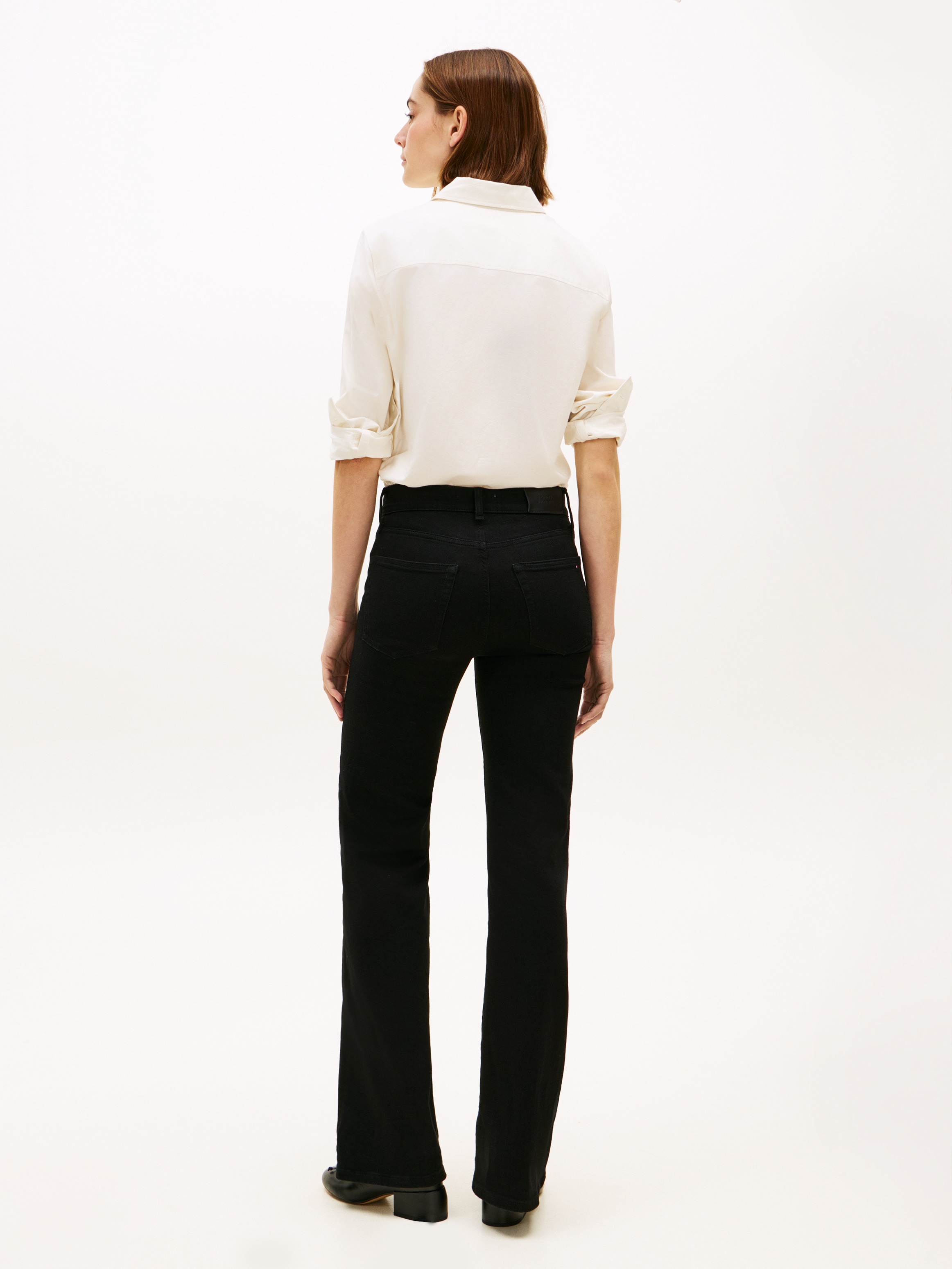 Tommy Hilfiger Bootcut-Jeans »FINN FLARE RW« Baumwoll-Mix mit Stretch, Mid Rise