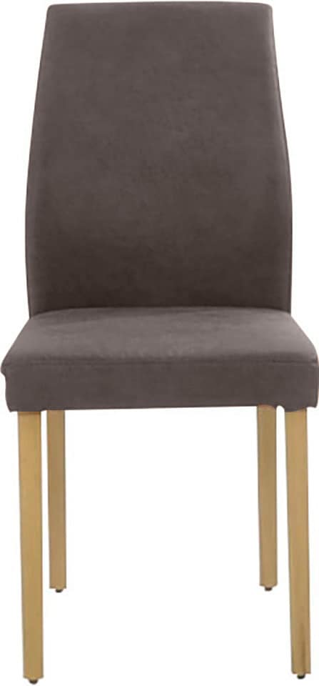 K+W Komfort & Wohnen 4-Fußstuhl »6193« () mit Massivholzbeinen in Wildeiche, gebogenen Rücken