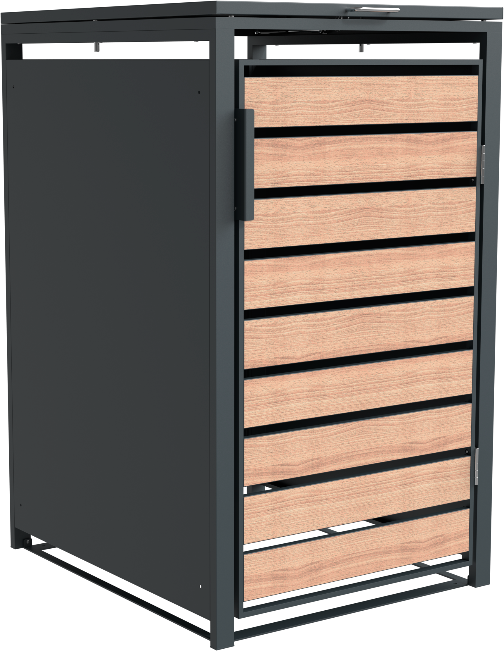 WESTMANN Mülltonnenbox »Lacina« Platz für 1 Mülltonne 240 L, BxHxT: 68x80x116 cm