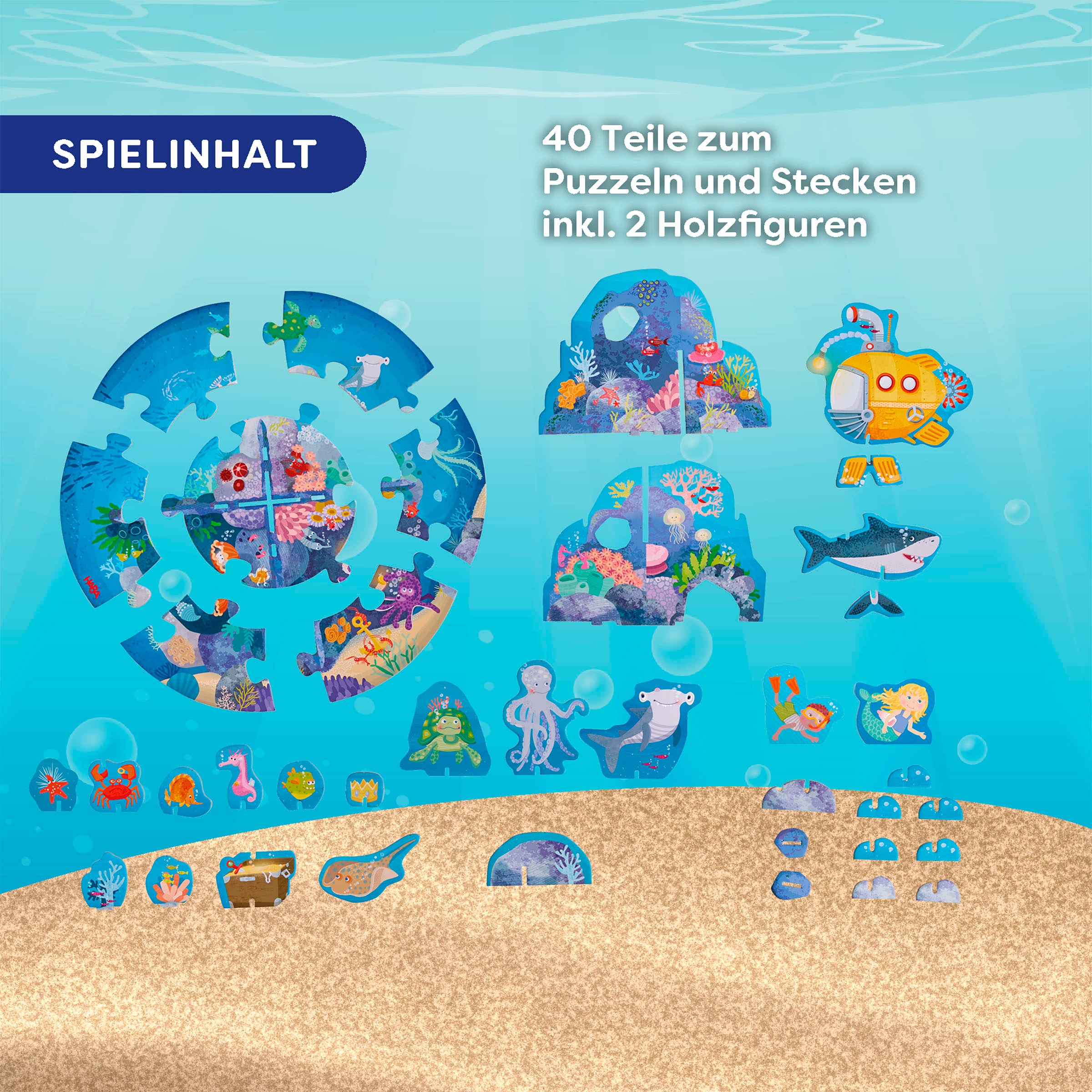 Haba Puzzle »3D Spielwelt Unterwasser«