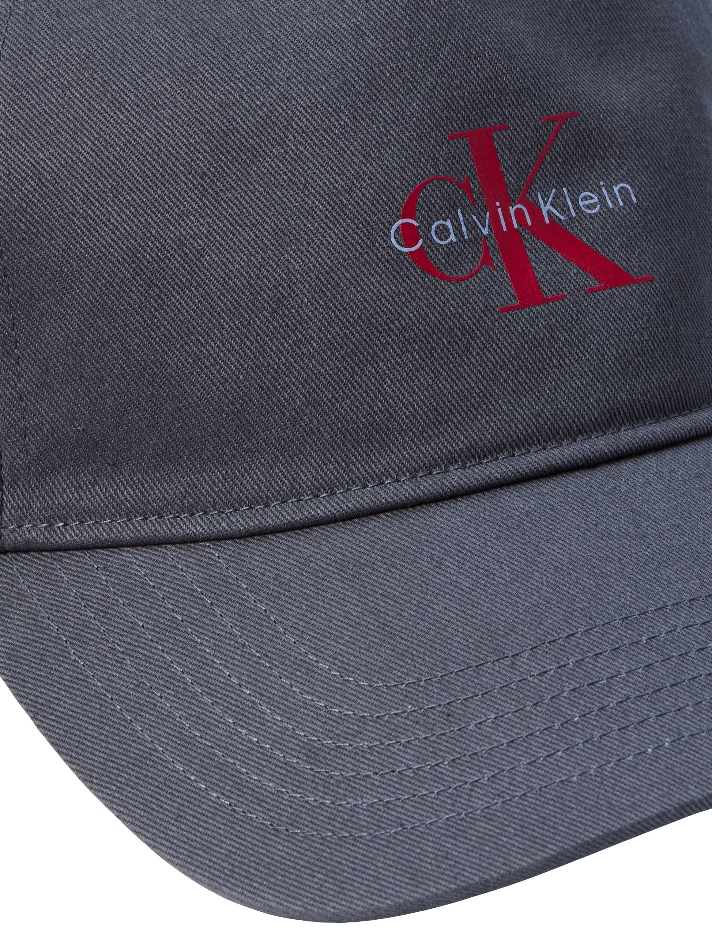 Calvin Klein Jeans Baseball Cap in der Weite verstellbar, reine Baumwolle
