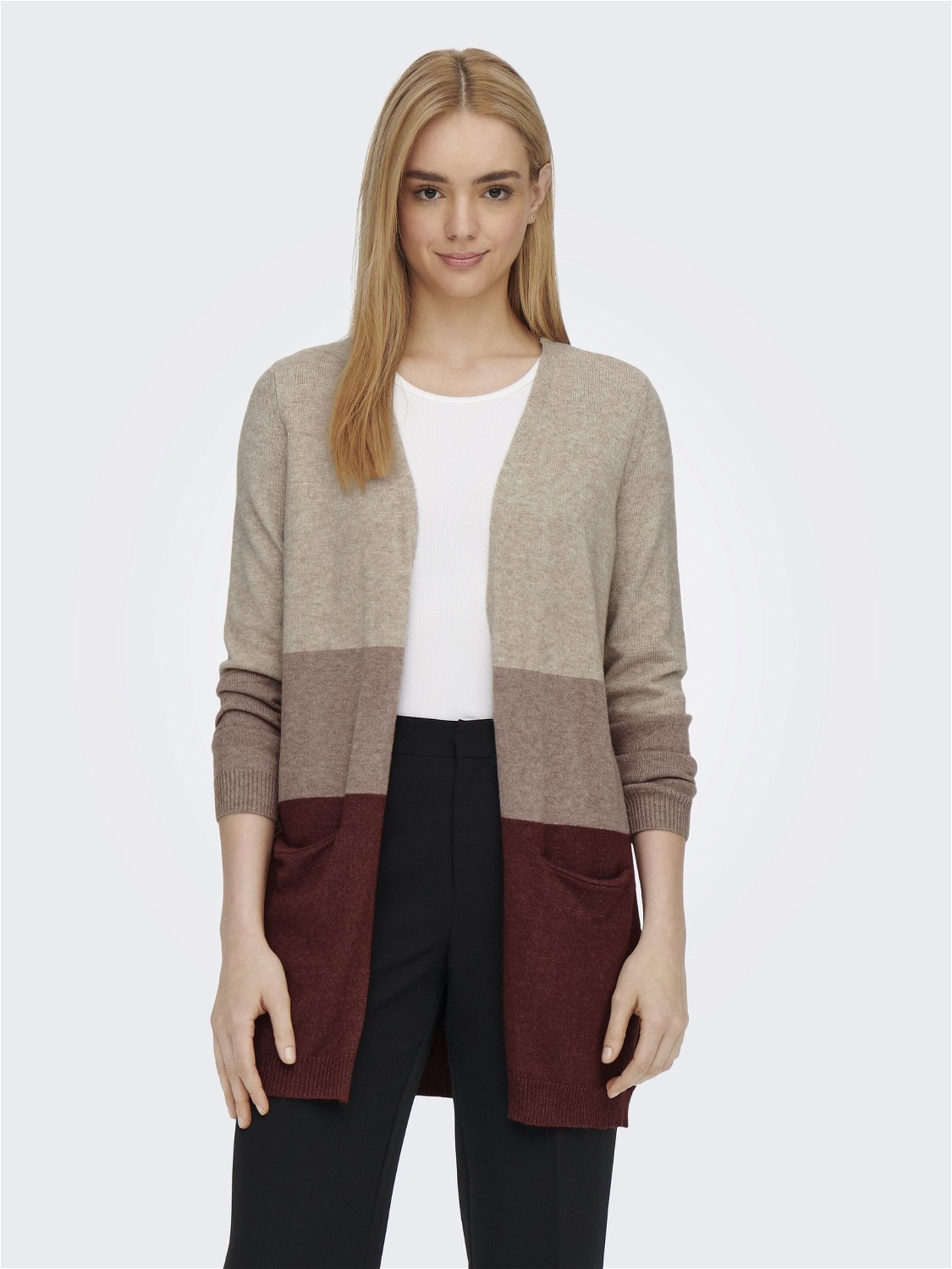 ONLY Longstrickjacke »ONLQUEEN L/S LONG CARDIGAN KNT NOOS«