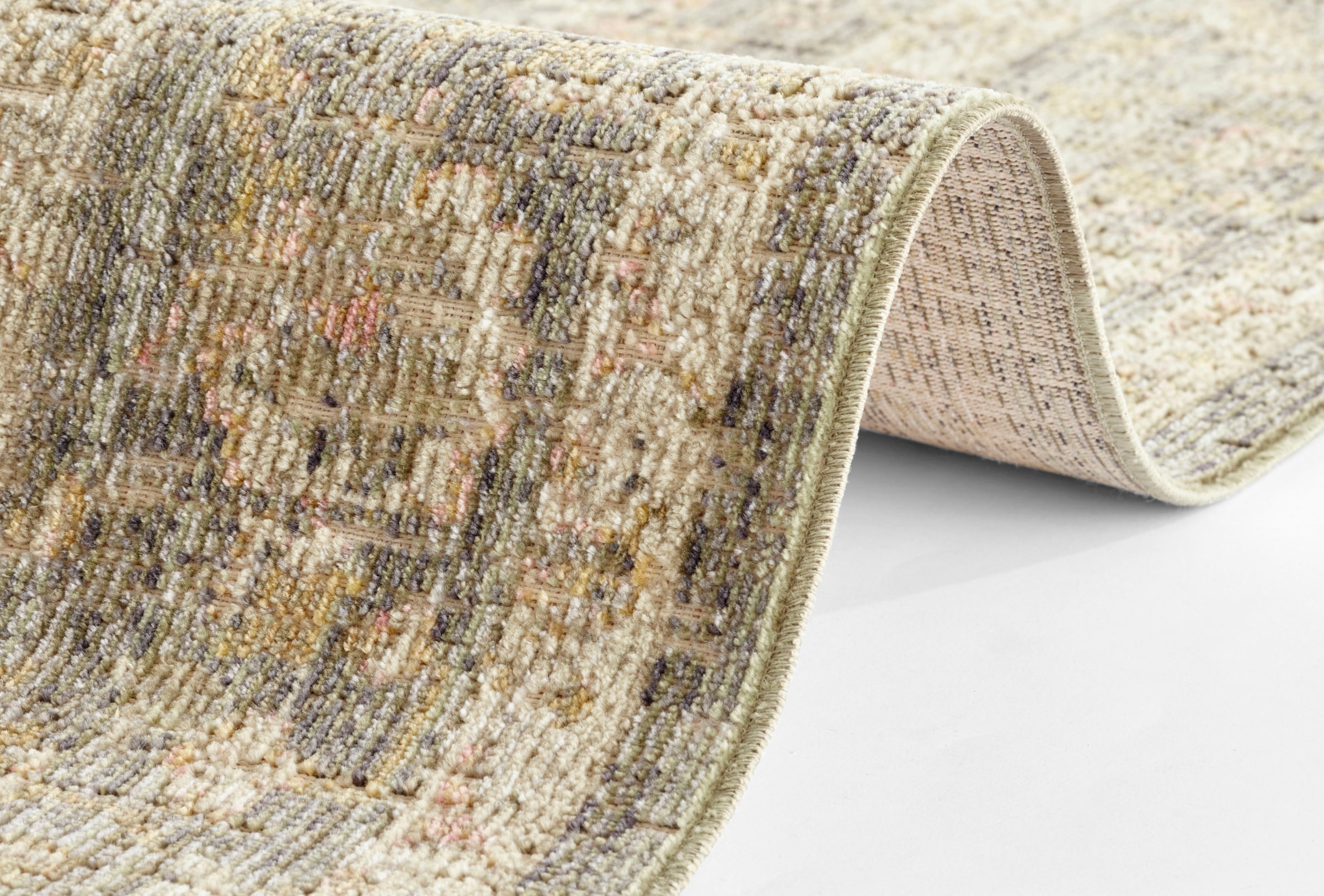 NORTHRUGS Teppich »Luxor«, rechteckig, 3 mm Höhe, In-& Outdoor, Läufer, wetterfest, Balkon, Wohnzimmer, Orient
