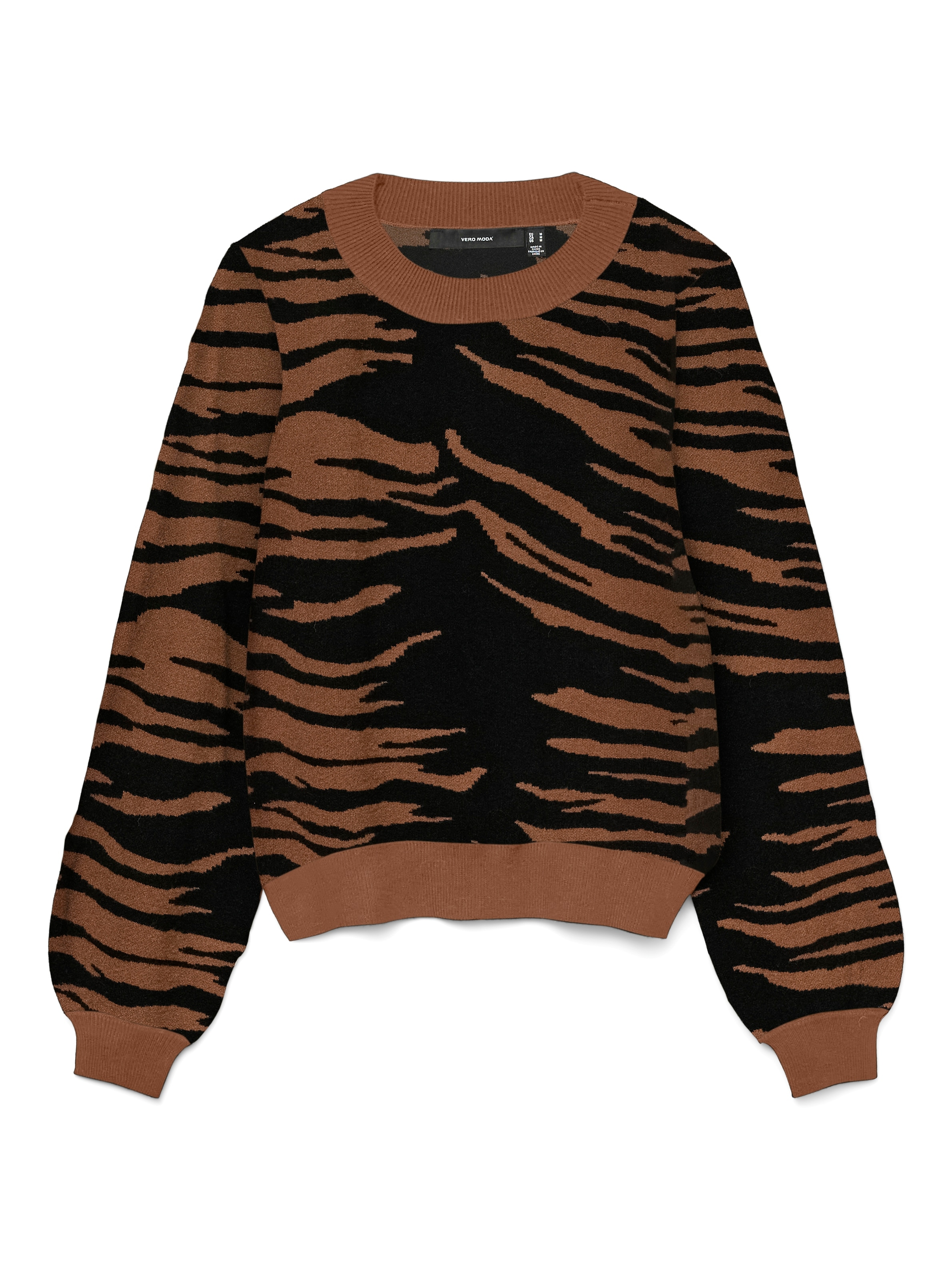 Vero Moda Strickpullover »VMNANCY LS O-NECK PULLOVER BOO«