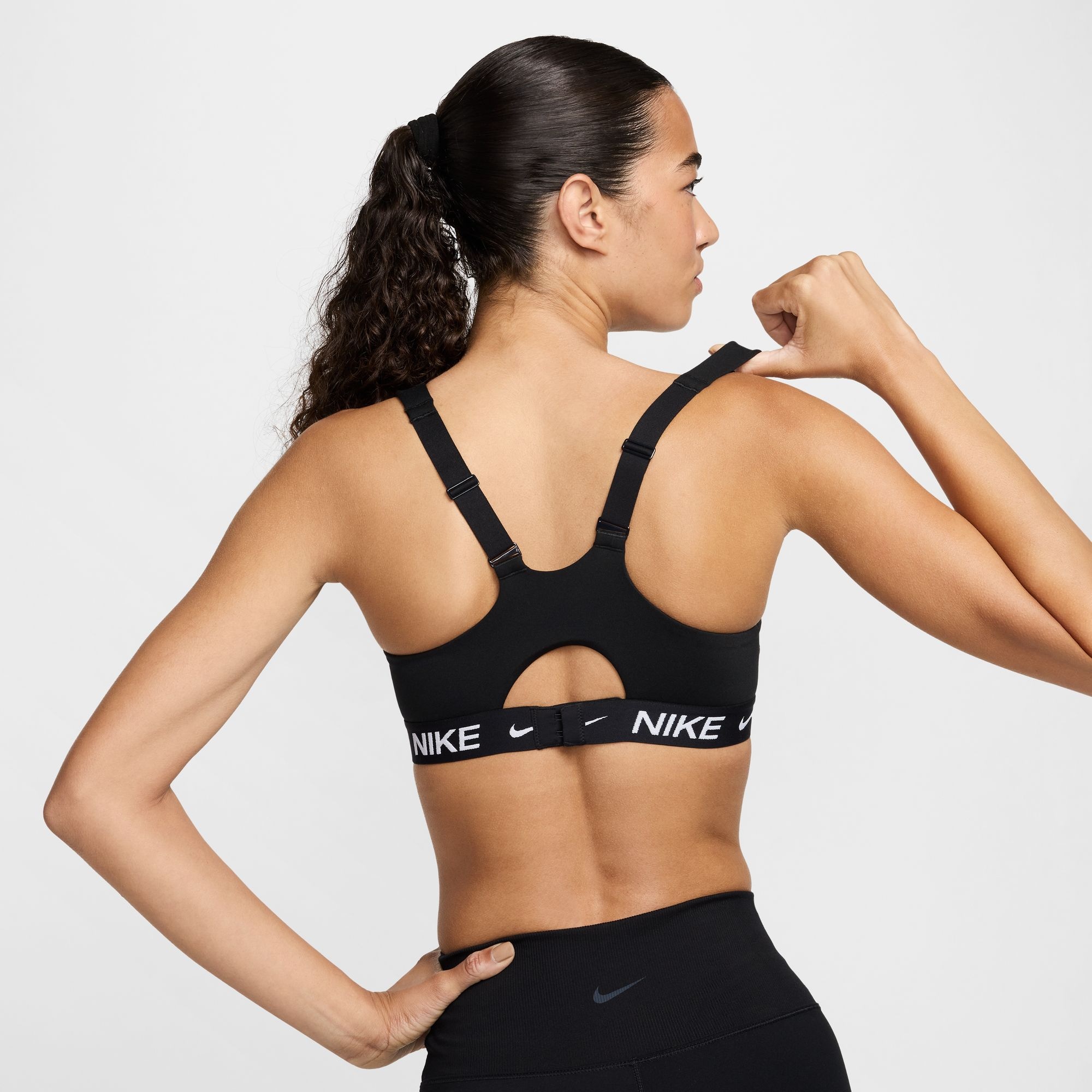 Nike Sport-BH »W NK DF INDY HGH SPT BRA« ohne Bügel, schnelltrocknendes Jersey-Material mit Dri-FIT