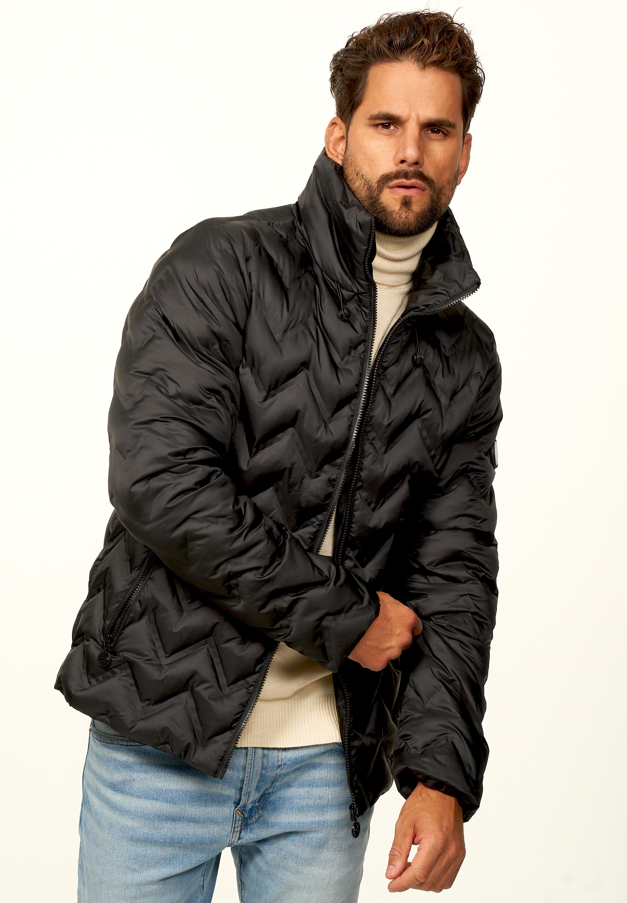 SOULSTAR Steppjacke »Pufferjacke mit Stehkragen - Winterjacke für Männer«