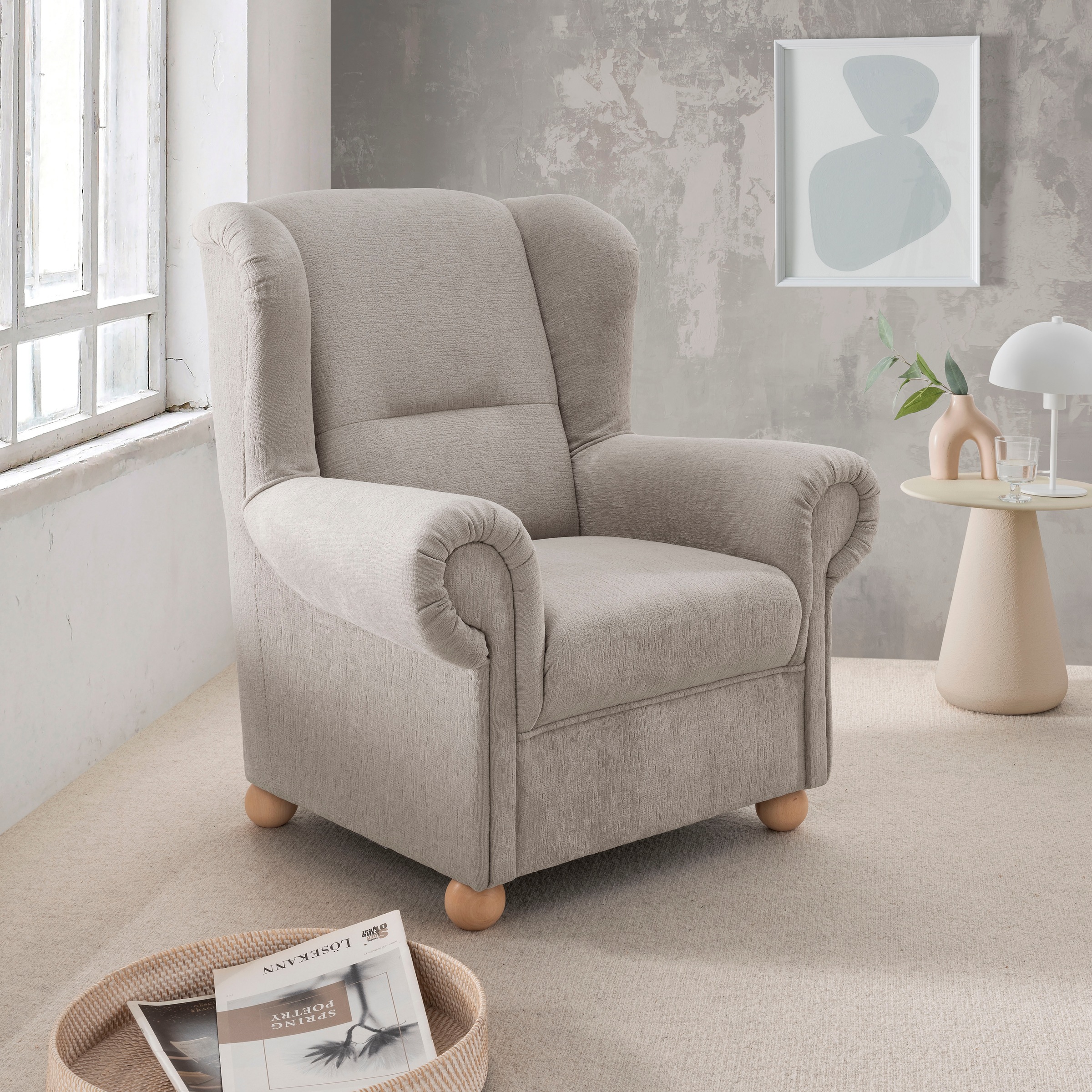 Home affaire Ohrensessel »Torello« 1 Stk. tlg.