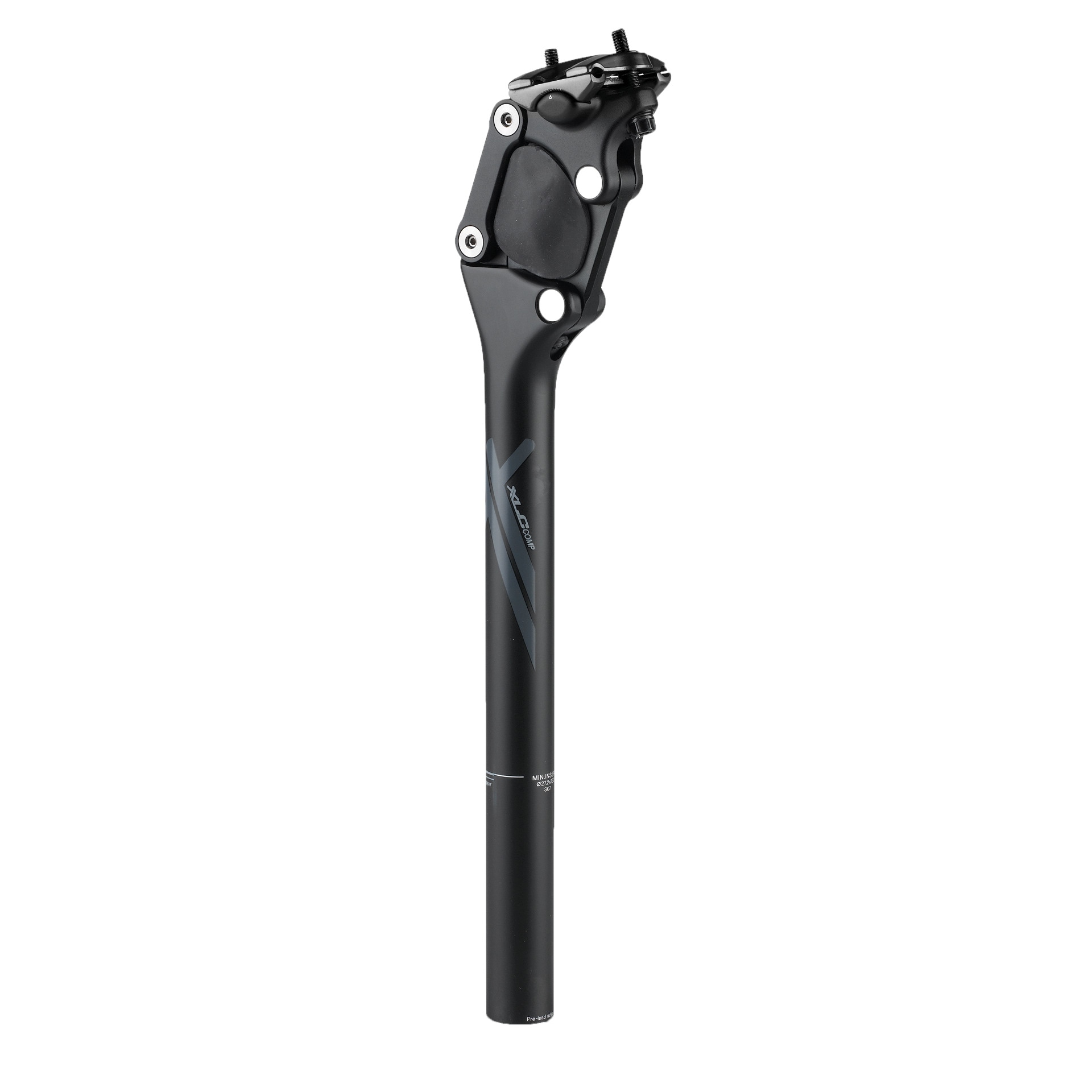 XLC Sattelstütze »Federsattelstütze Comp SP-S07, Ø 27,2mm, 350mm, 100-120kg«