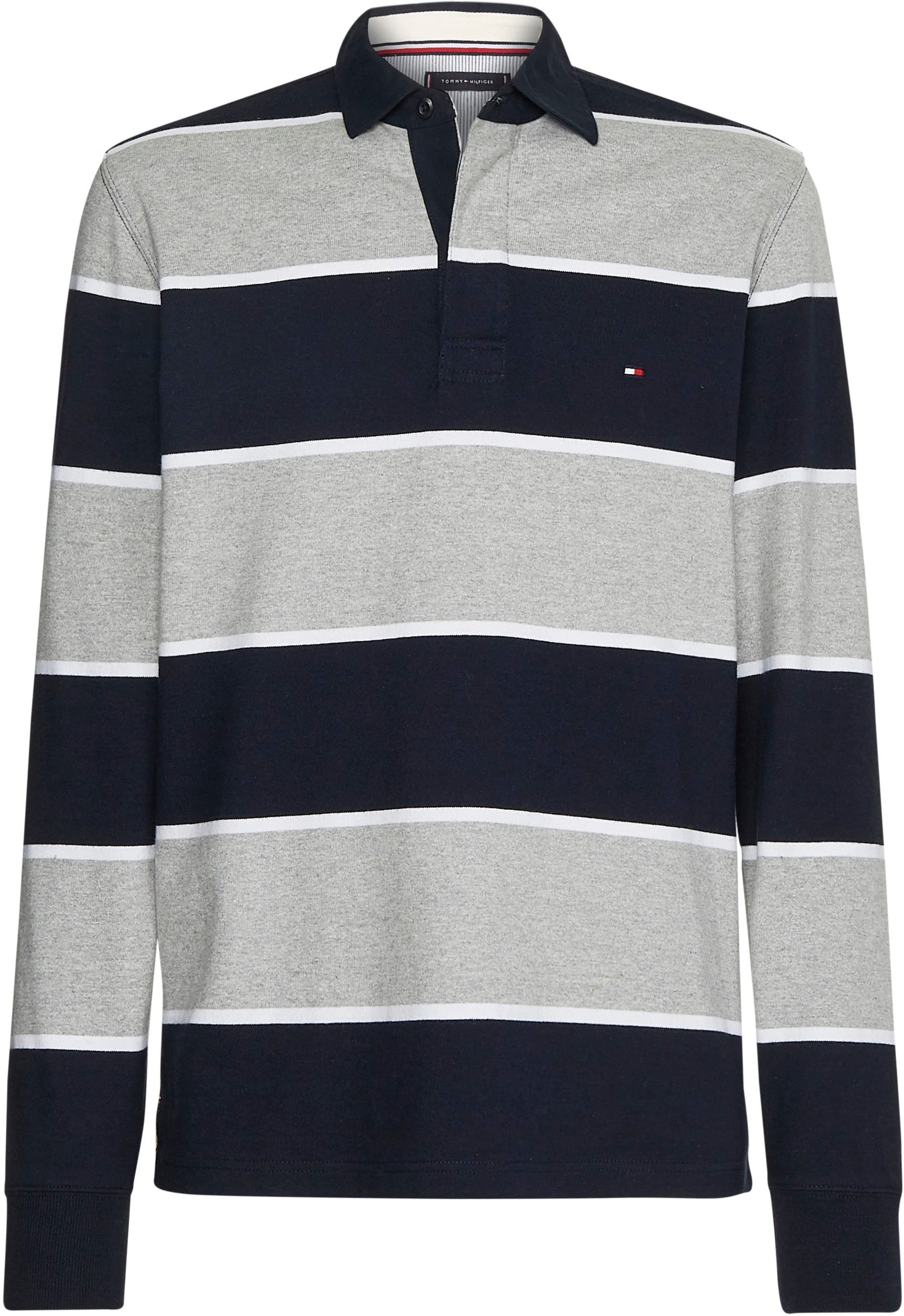 Schnitt Menge so tun als ob tommy hilfiger iconic rugby Gerade Einfach