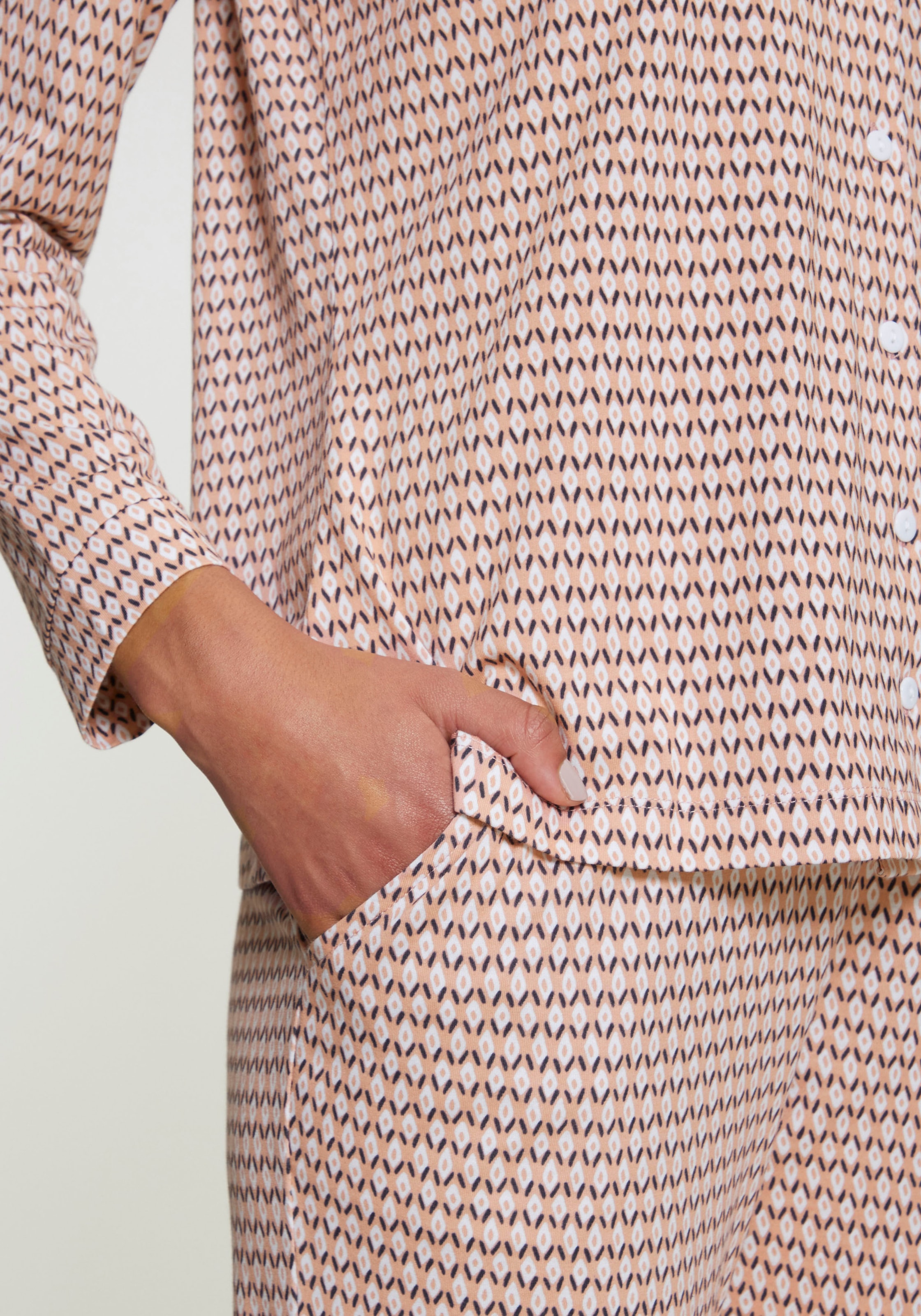 s.Oliver Pyjama Set, 2 in klassischem Schnitt