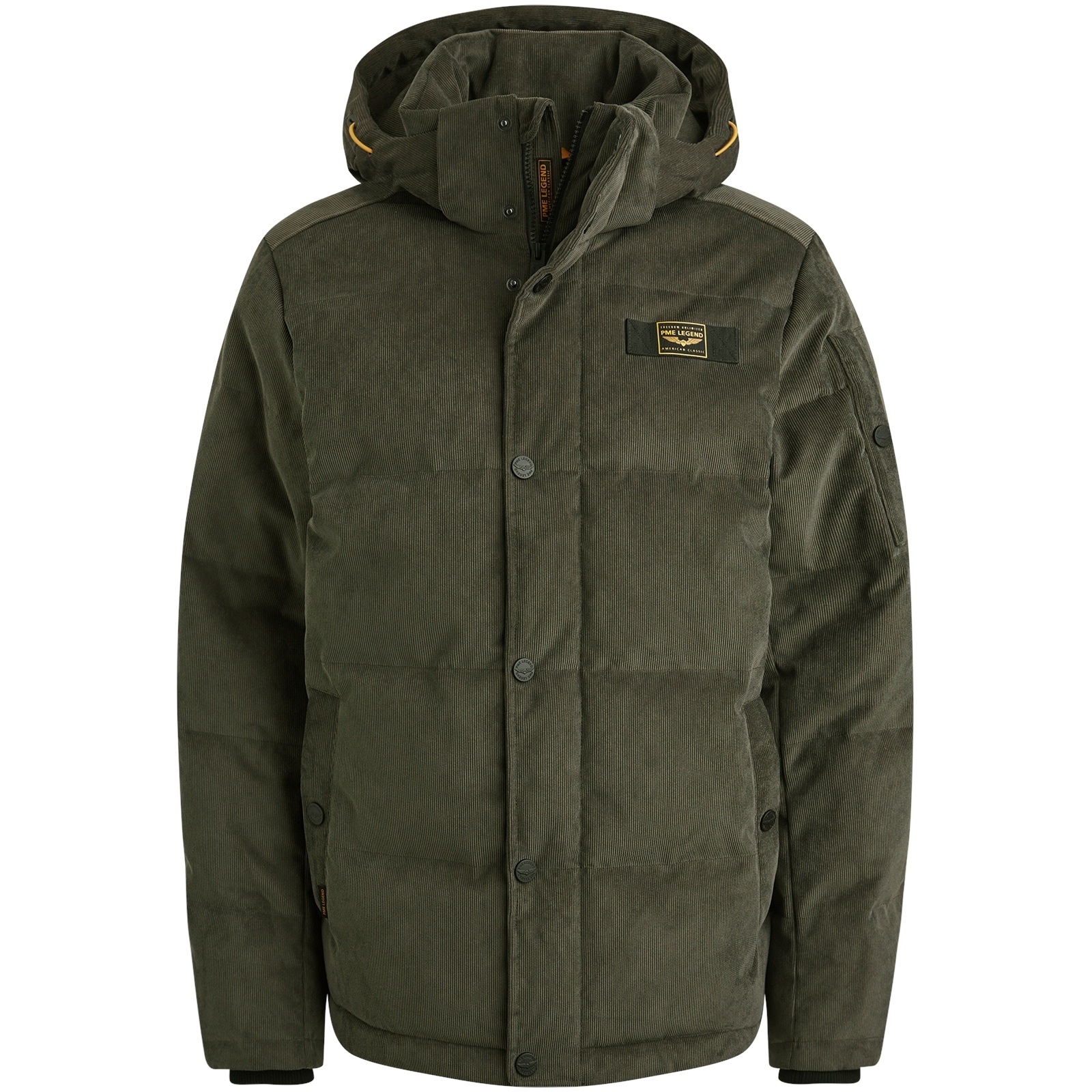 PME LEGEND Cordjacke »GOBBLER«, mit Kapuze, Ärmelabschluss mit Windstopper
