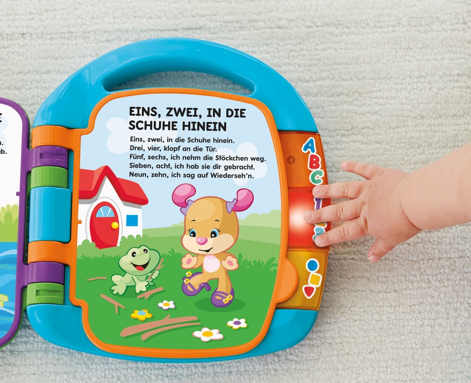 Fisher-Price® Buch »Lernspaß, türkis«