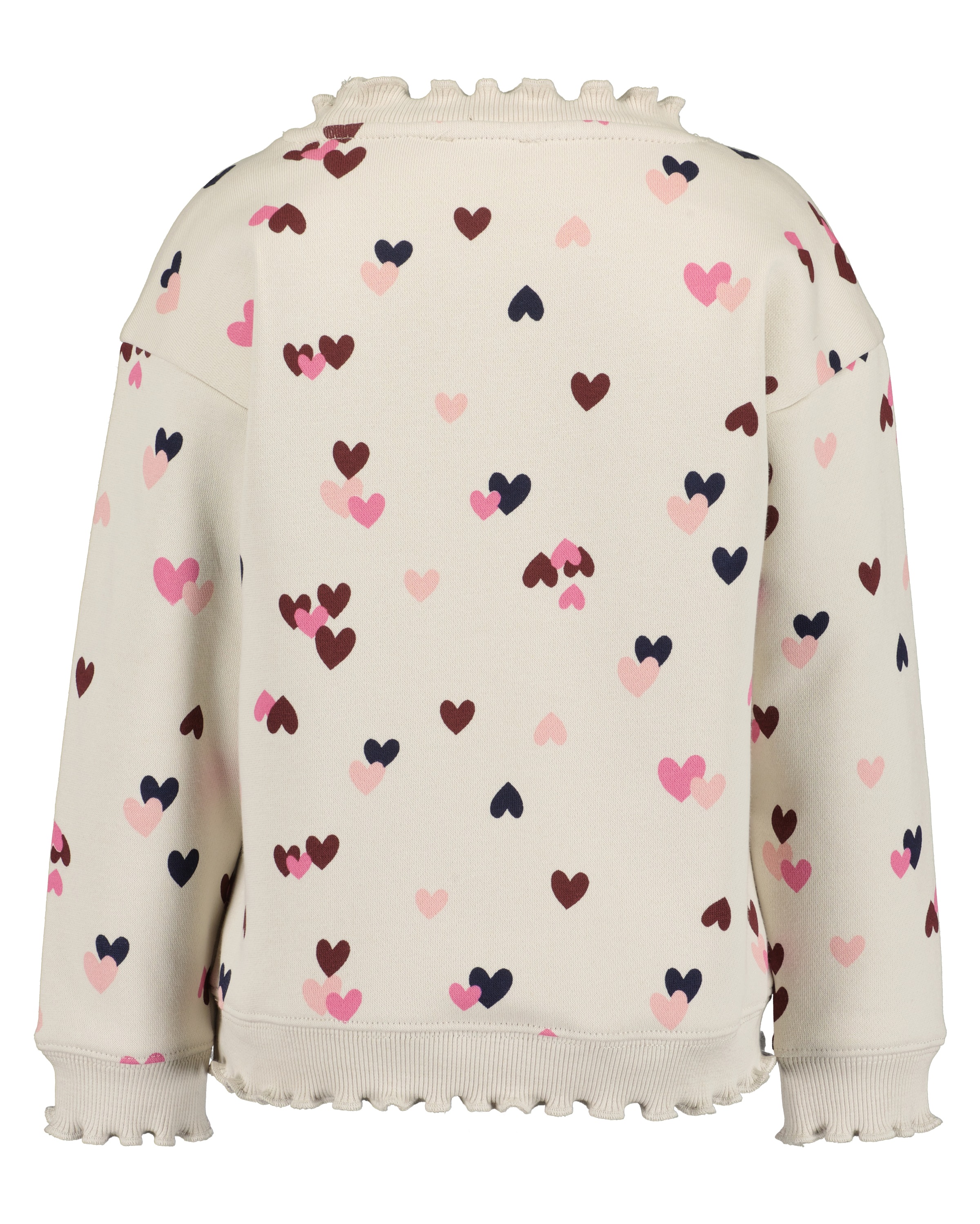 Blue Seven Sweatshirt, mit tollen Wellenkanten
