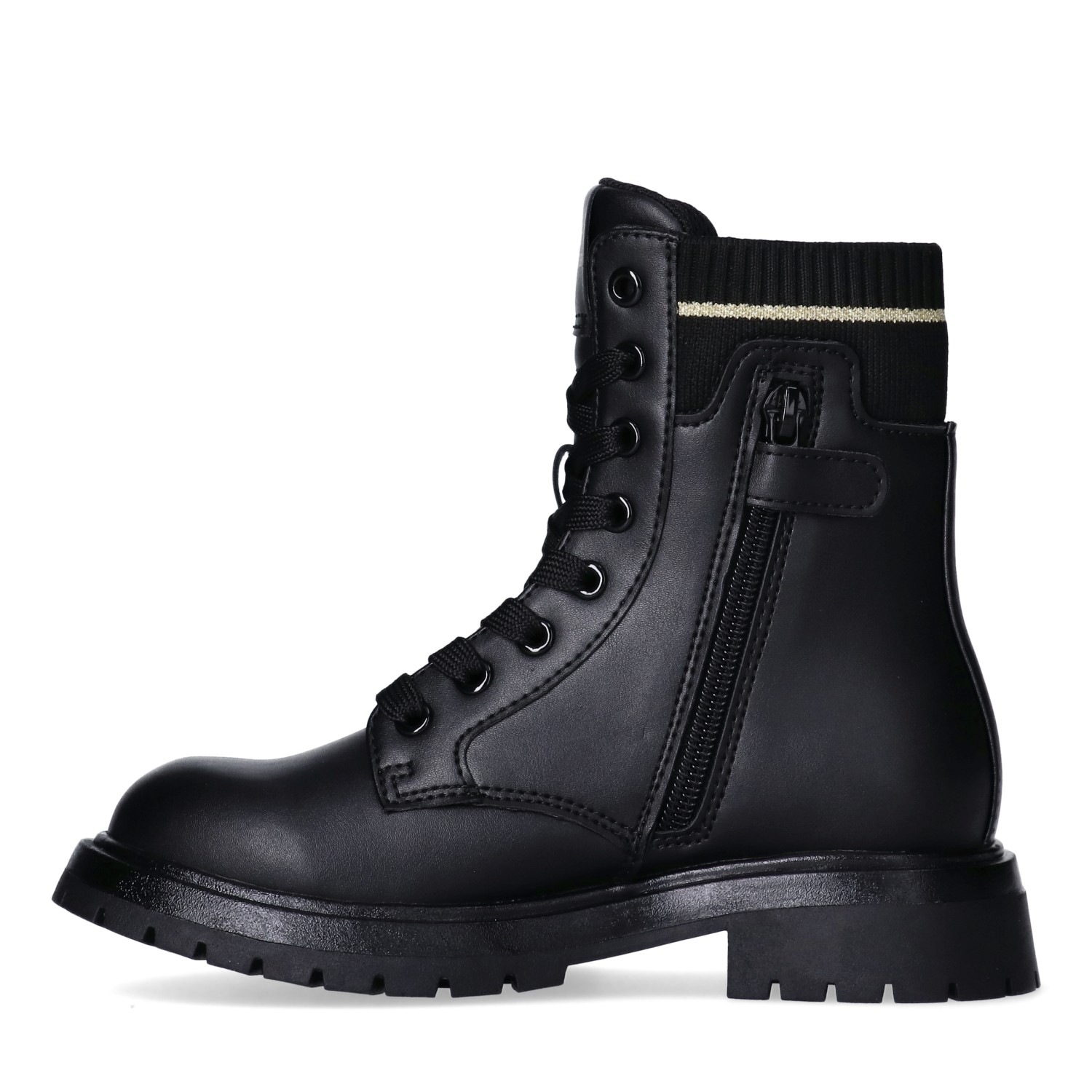 Tommy Hilfiger Schnürboots  Biker Boots, Winterboots mit Blockabsatz