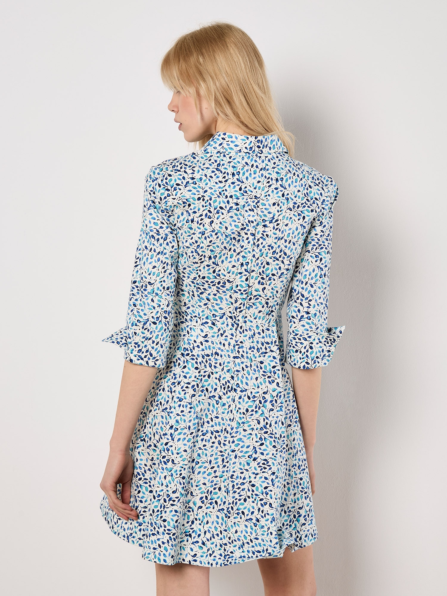 Apricot Hemdblusenkleid »Minikleid« 2 tlg. mit Gürtel