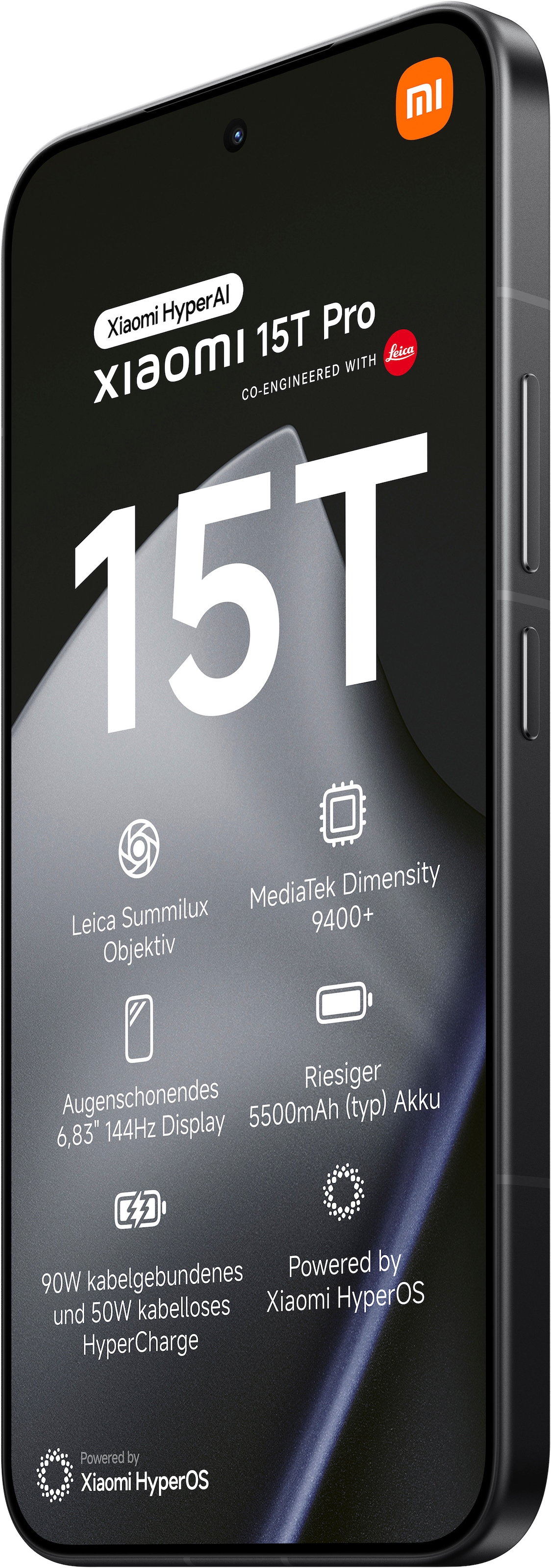 Xiaomi Smartphone »15T Pro 12+512« schwarz