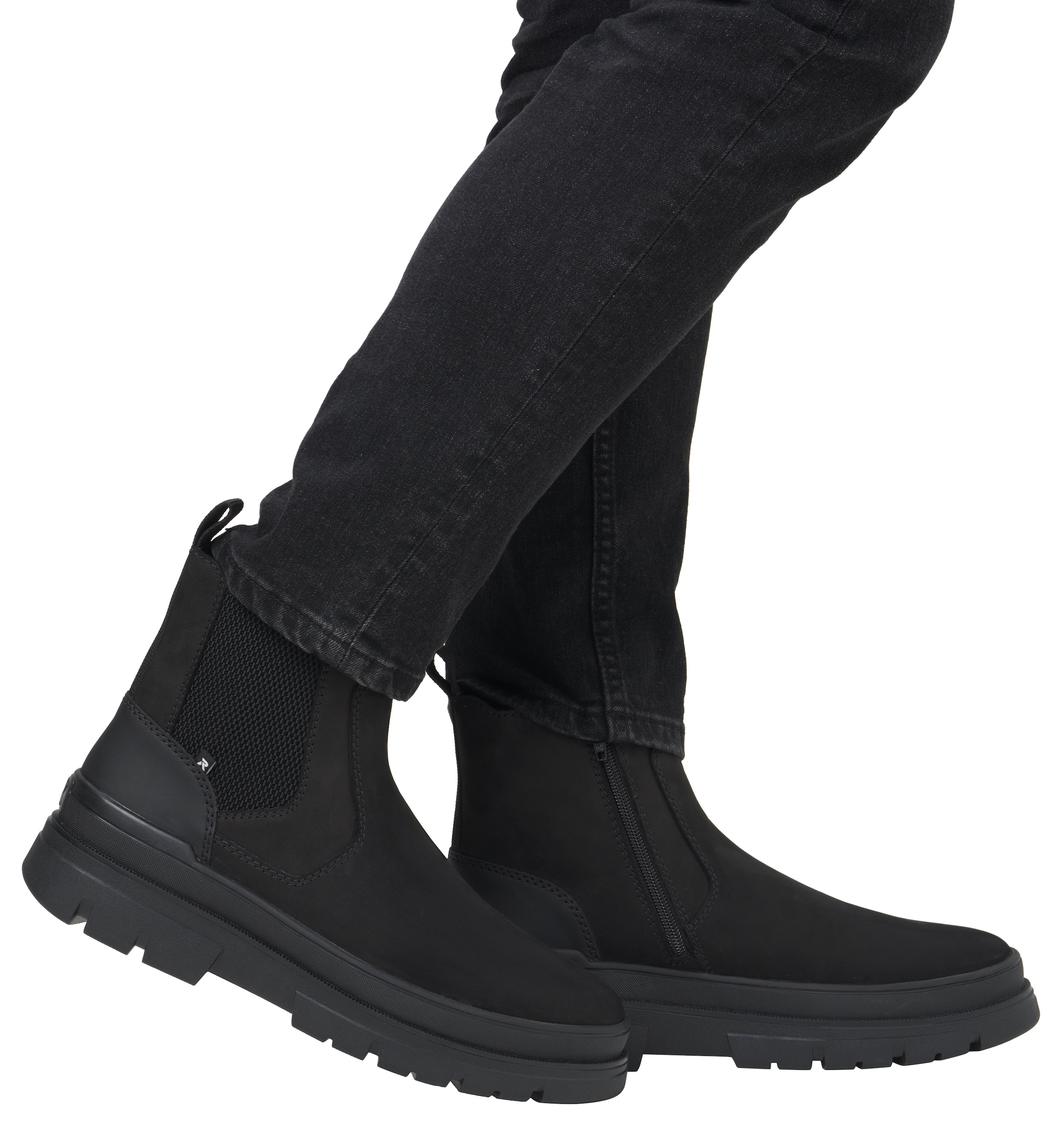 Rieker EVOLUTION Chelseaboots, Schlupfboots, Stiefelette mit praktischem Innenreißverschluss