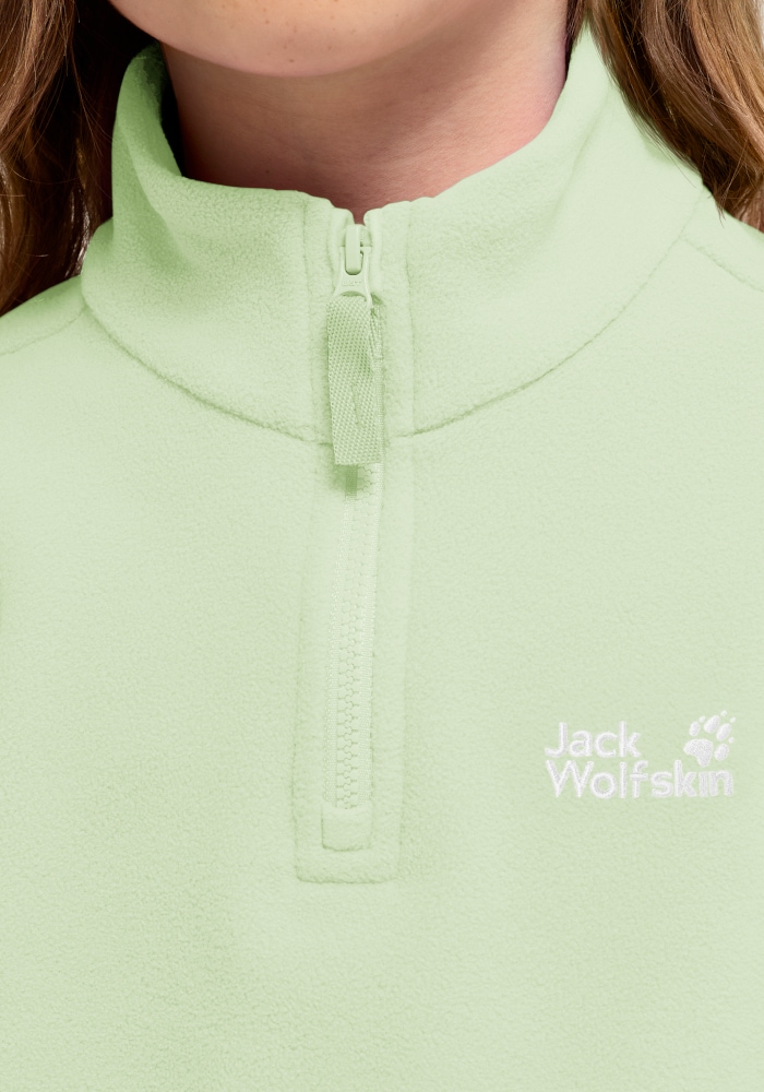 Jack Wolfskin Fleecepullover »TAUNUS 100 HZ K«, mit leichtem Fleece, aus Polyester
