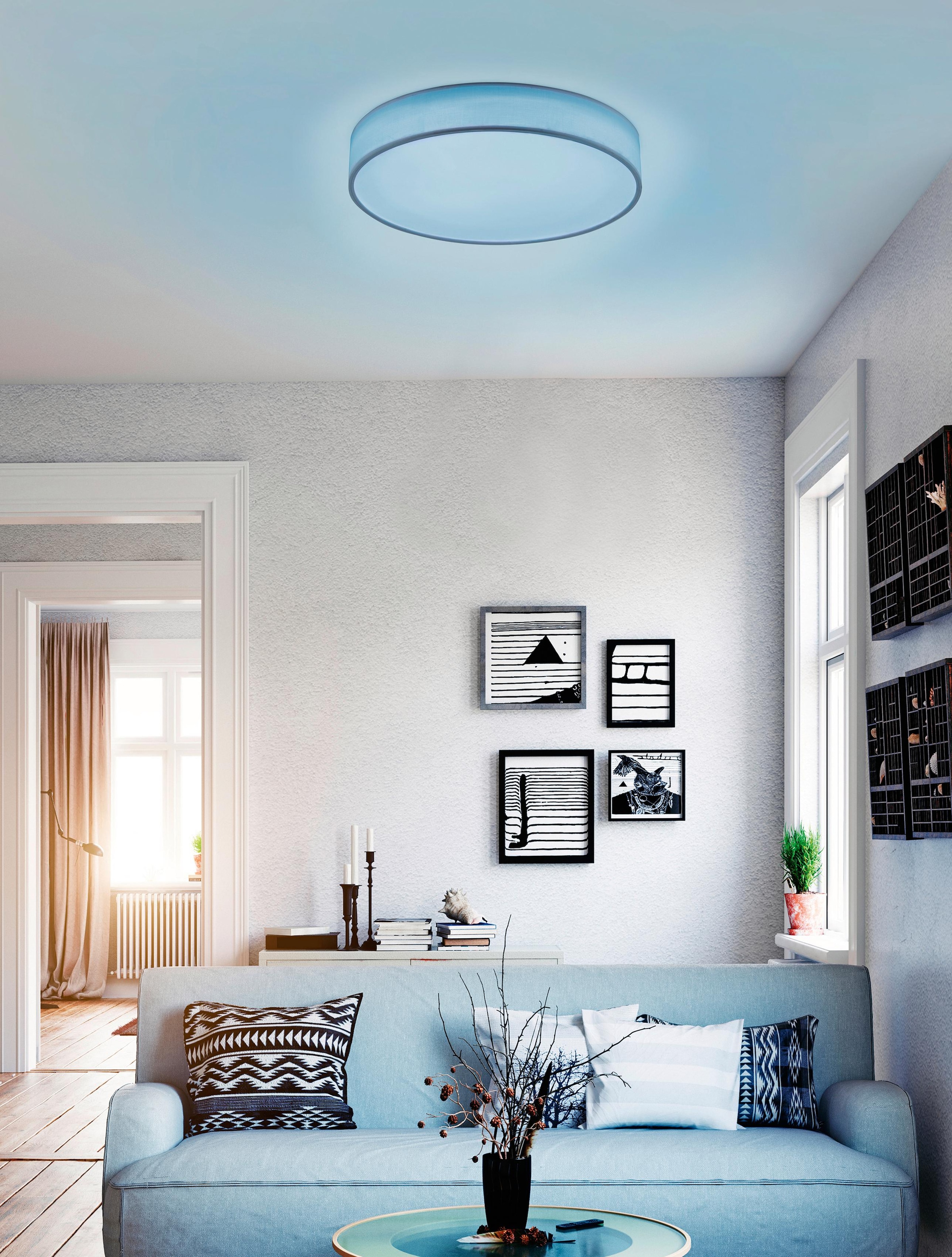 LED Deckenleuchte 1 WiZ-Technologie Smart für Home bei Lösung online moderne eine »DIAMO«, TRIO Leuchten Mit OTTO flammig-flammig,