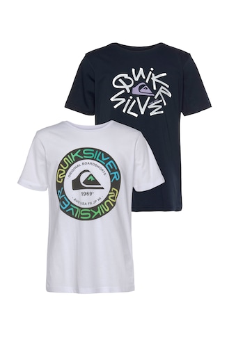 Quiksilver T-Shirt »FUTURE TIME SS TEE PACK YOUTH«, (Packung, 2er-Pack) kaufen