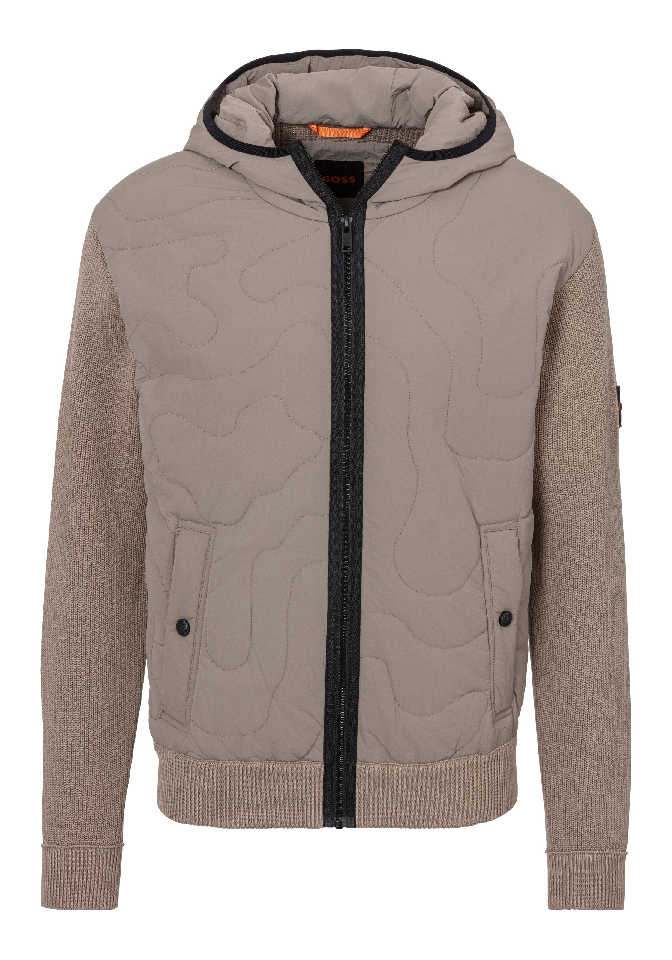 BOSS ORANGE Steppjacke »Kalbero«, mit Kapuze, mit Kapuze