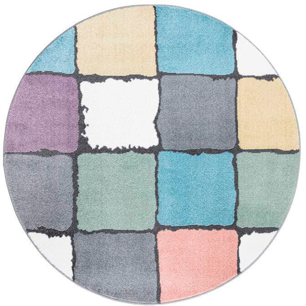 Carpet City Teppich »YOUNG919«, rund, 11 mm Höhe, Moderner Jugend- Kinder Teppich, ideal für Jugendzimmer