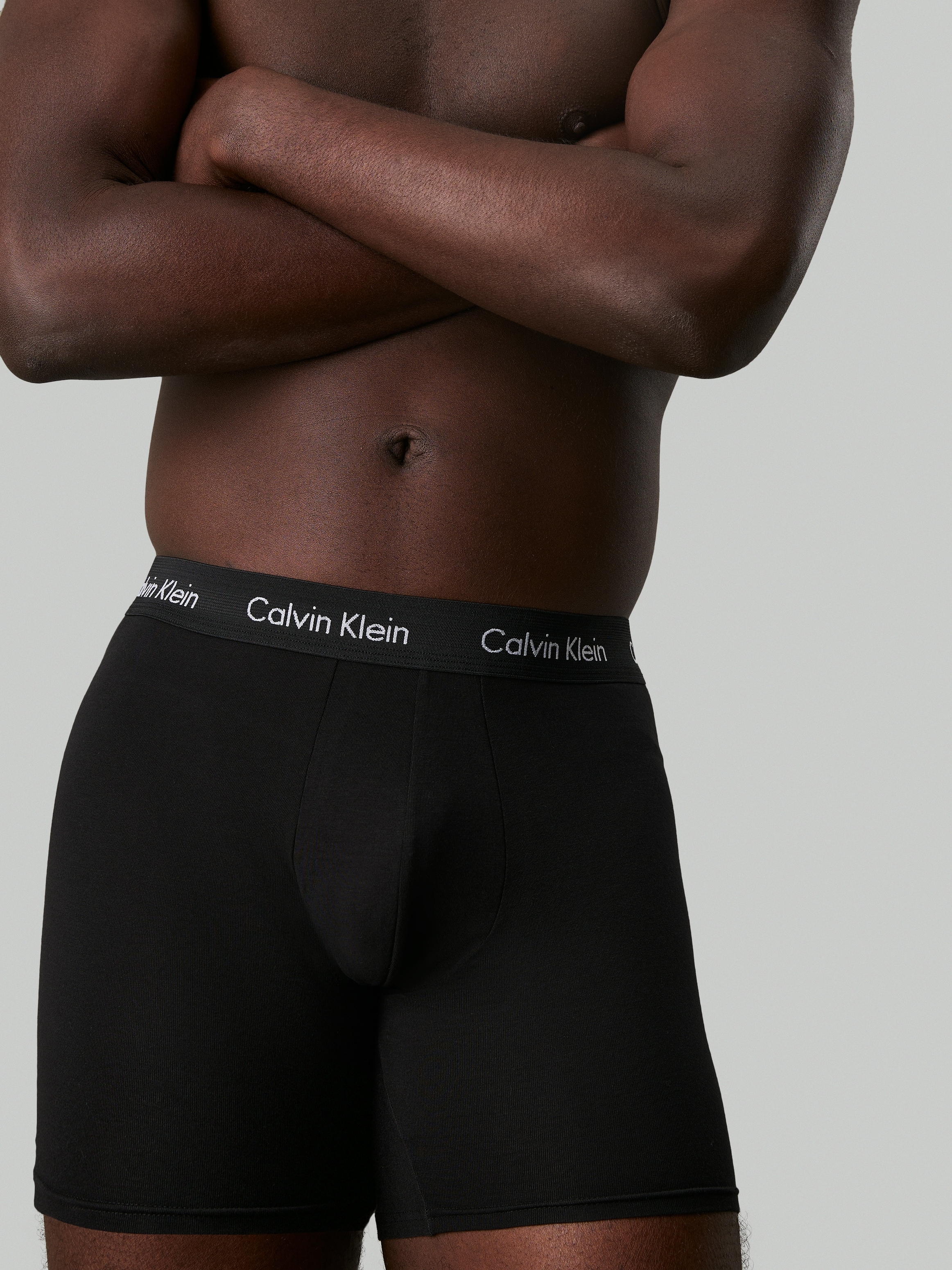 Calvin Klein Underwear Boxer »Boxer Brief 7PK« Packung, 7er-Pack, 7 Stk. mittlehoher Bund, langes Bein