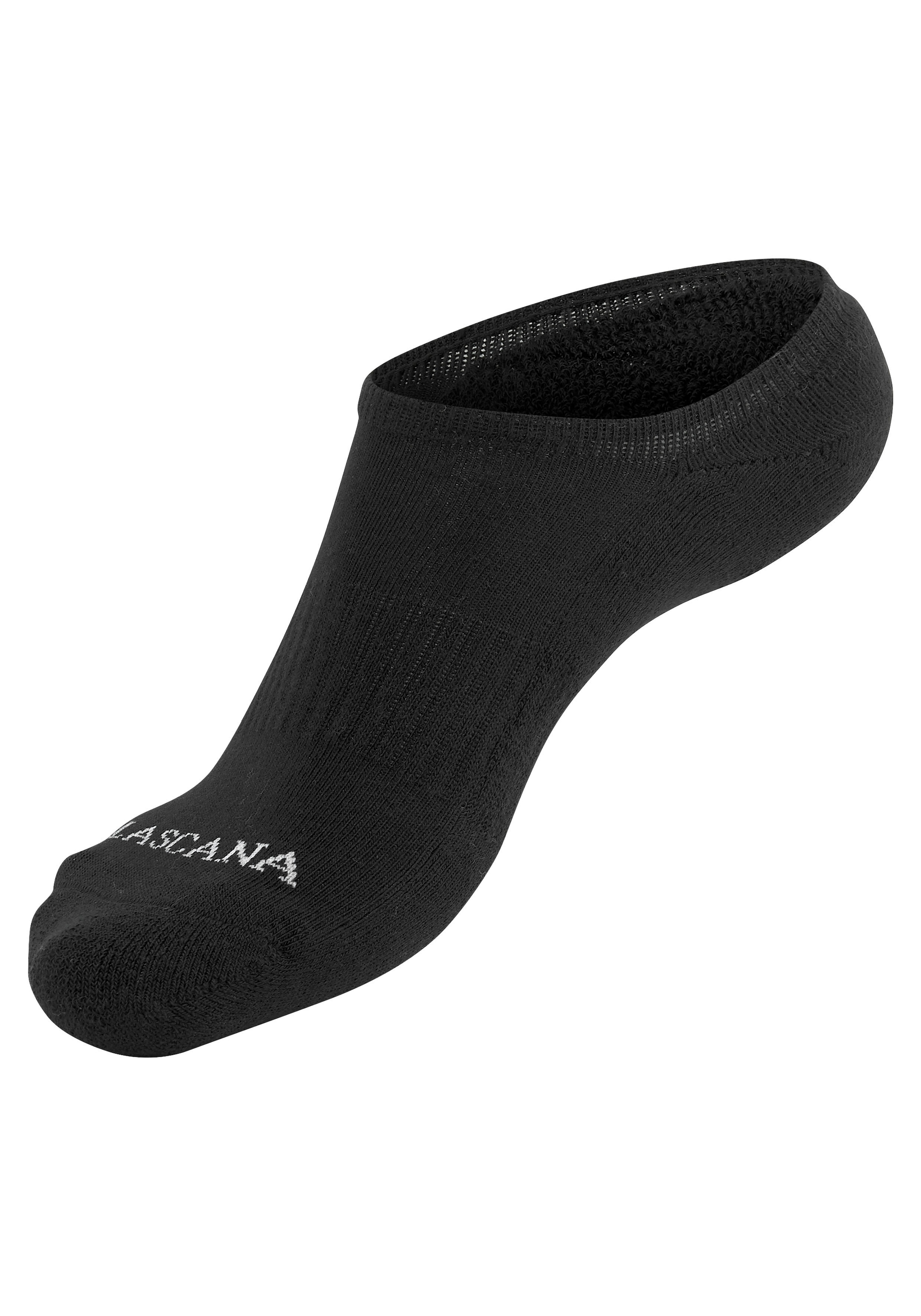 LASCANA ACTIVE Sneakersocken, (Set, 7 Paar), mit Fußfrottee online bei OTTO