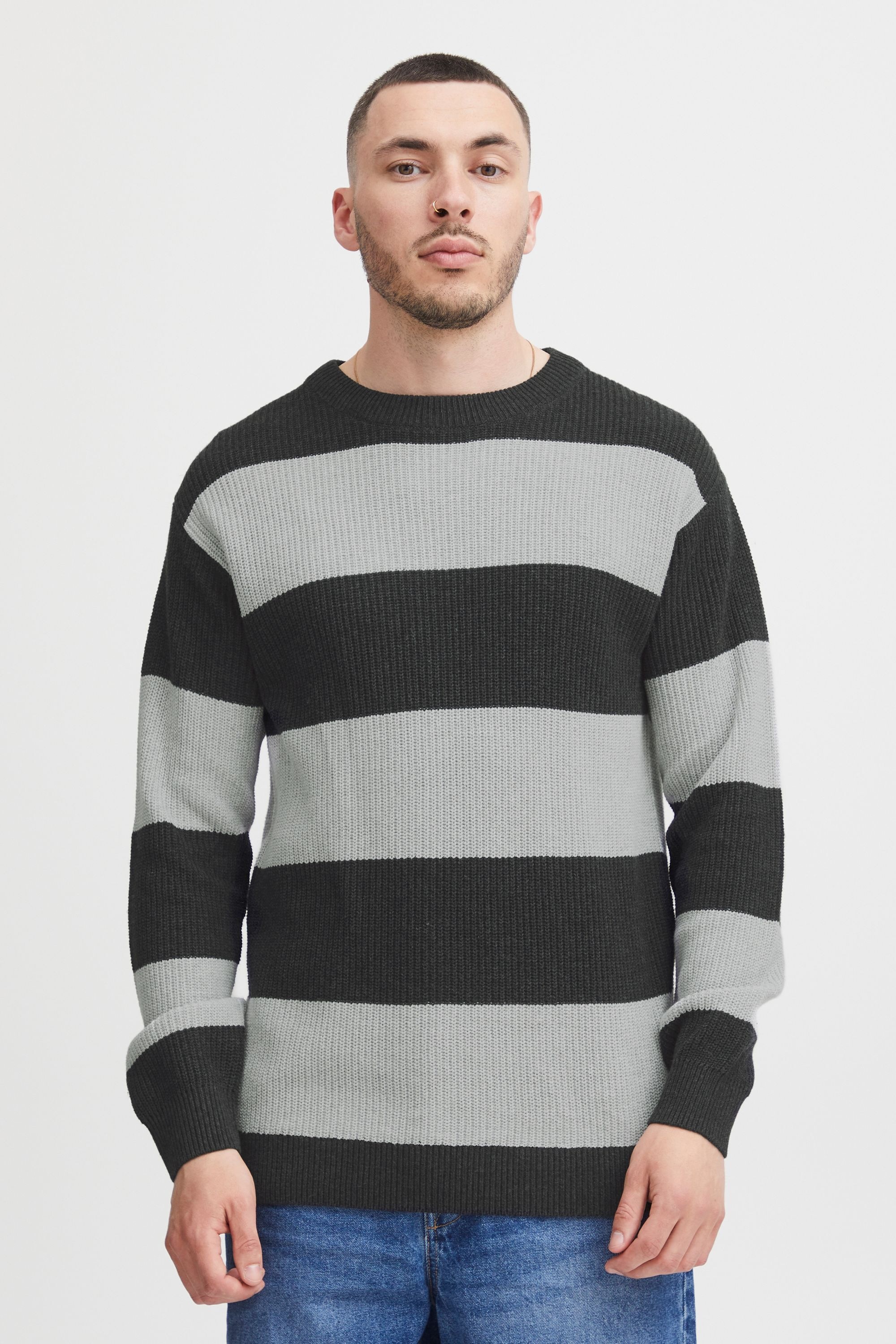 !Solid Strickfleece-Pullover »Strickpullover SDSergio«
