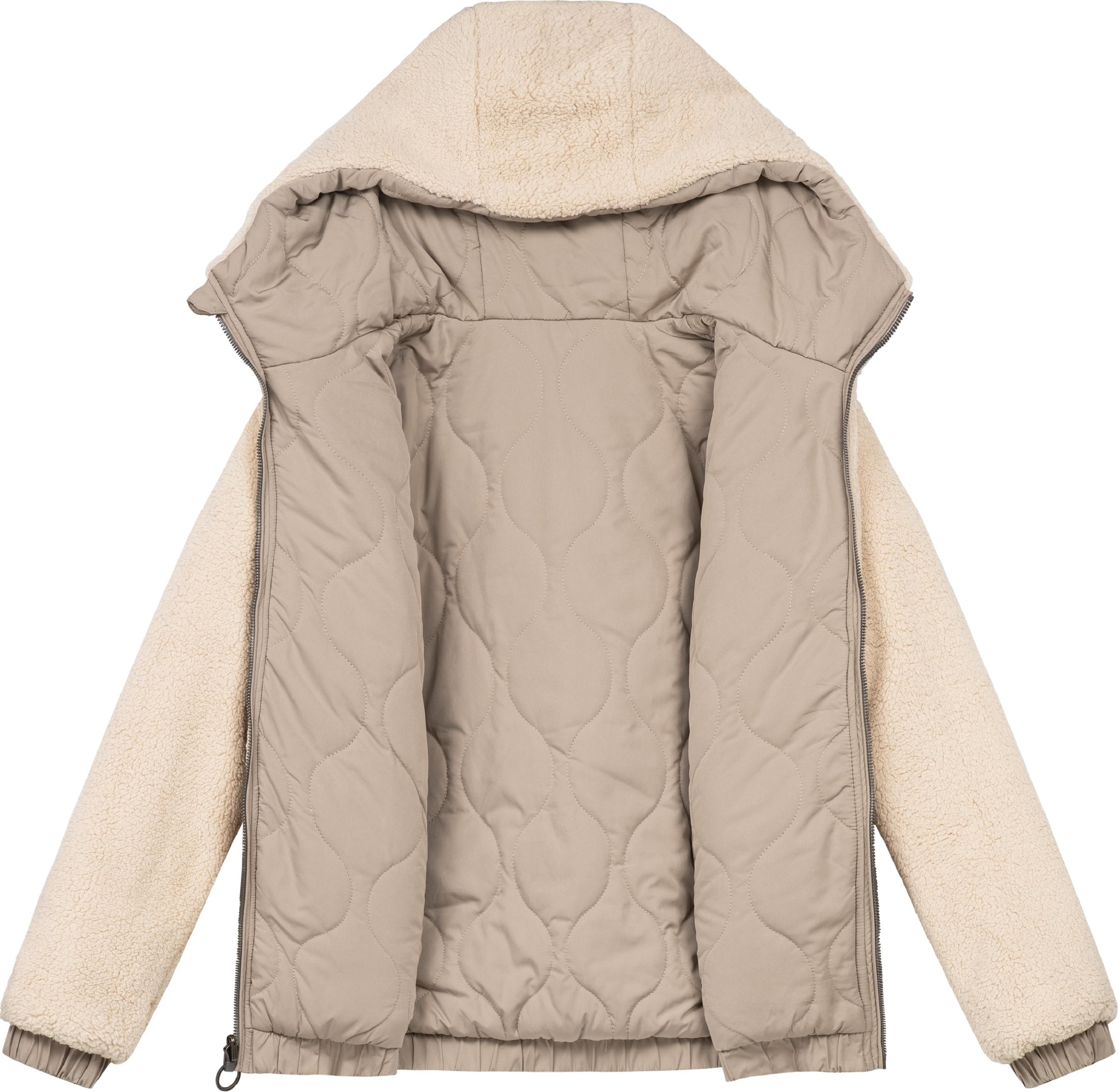 Ragwear Wendejacke »Winterjacke Qaria«, mit Kapuze, ultraleichte 2-in-1 Damen Winterjacke mit Kapuze