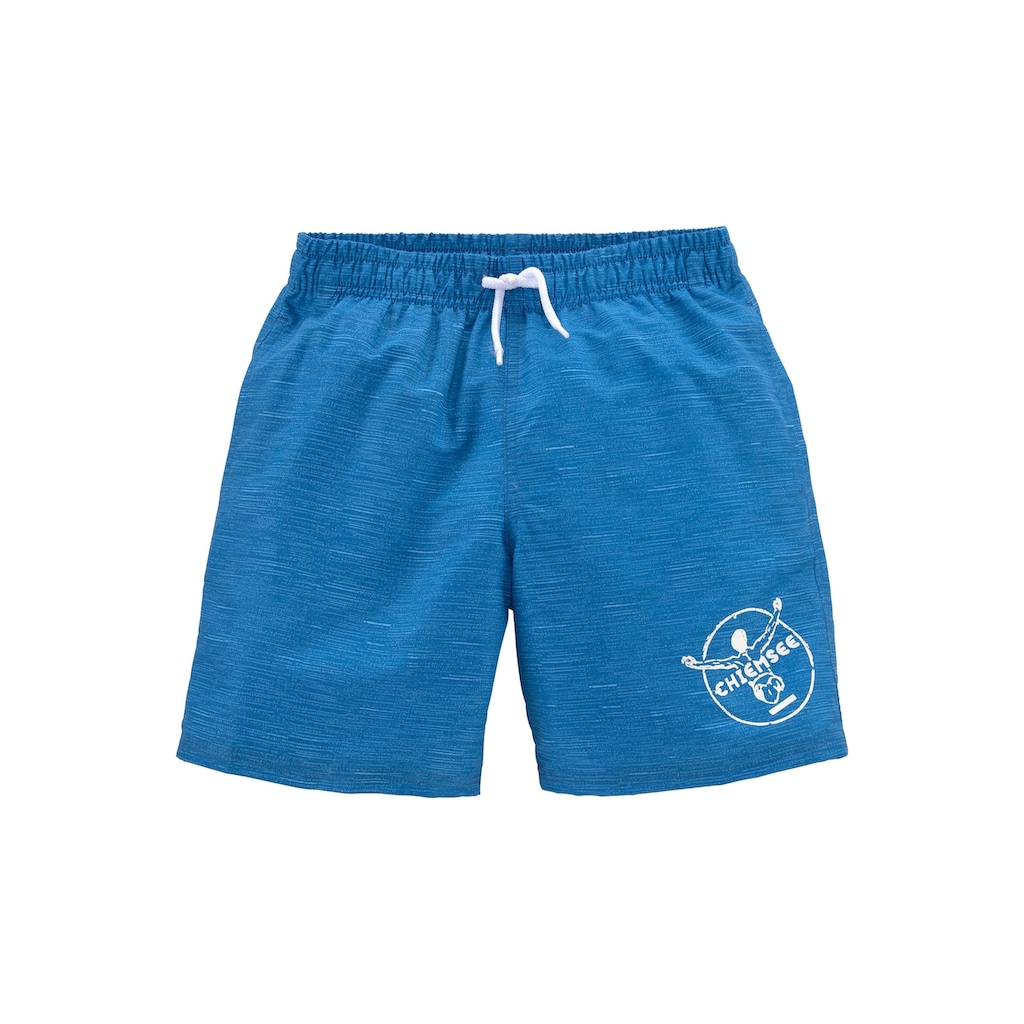 Chiemsee Badeshorts »Melange Kids«, mit Logoprint